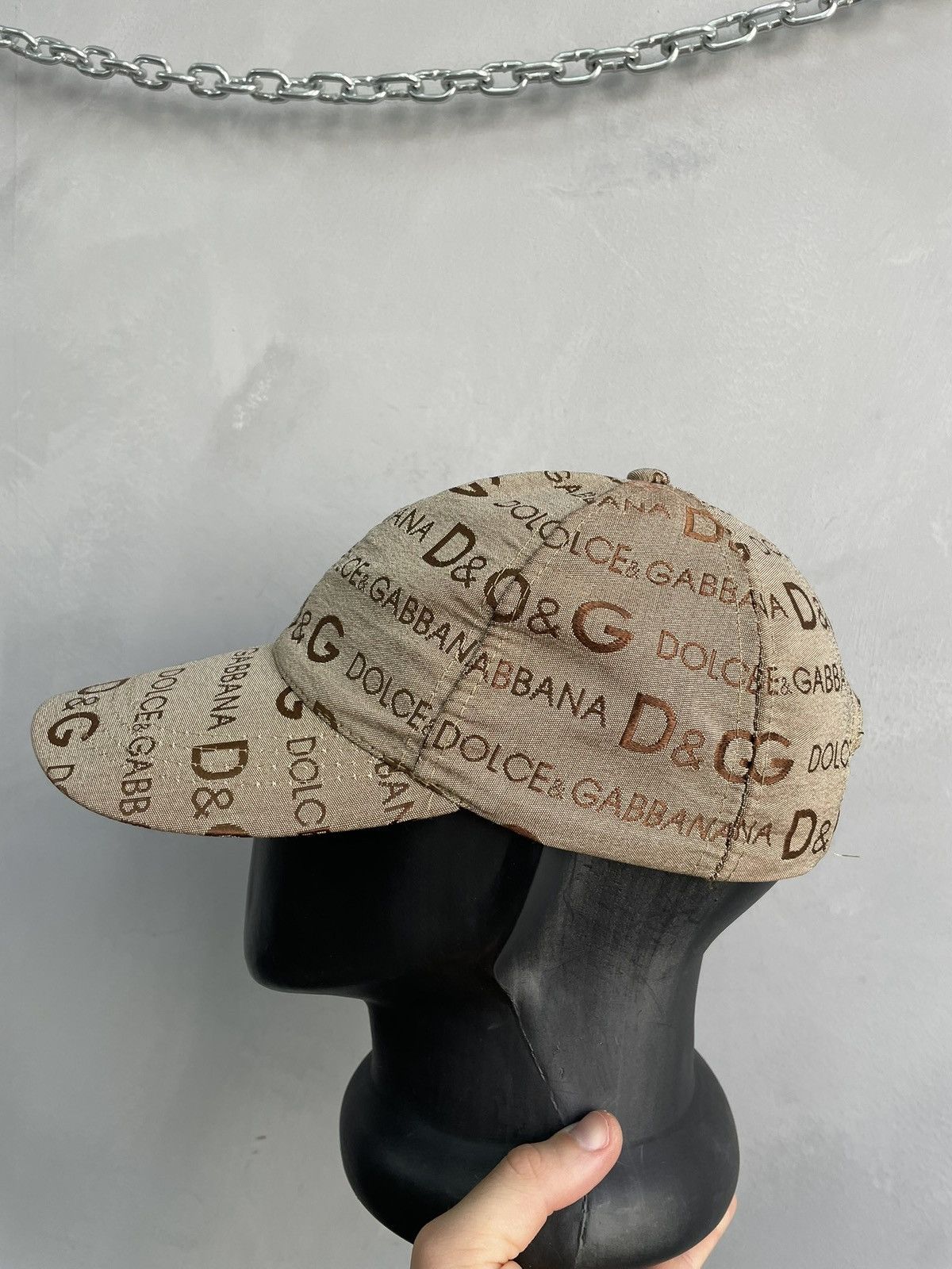 Dolce & Gabbana Monogram Dolce Gabbana y2k hat cap retro hype Size ONE SIZE - 7 Thumbnail