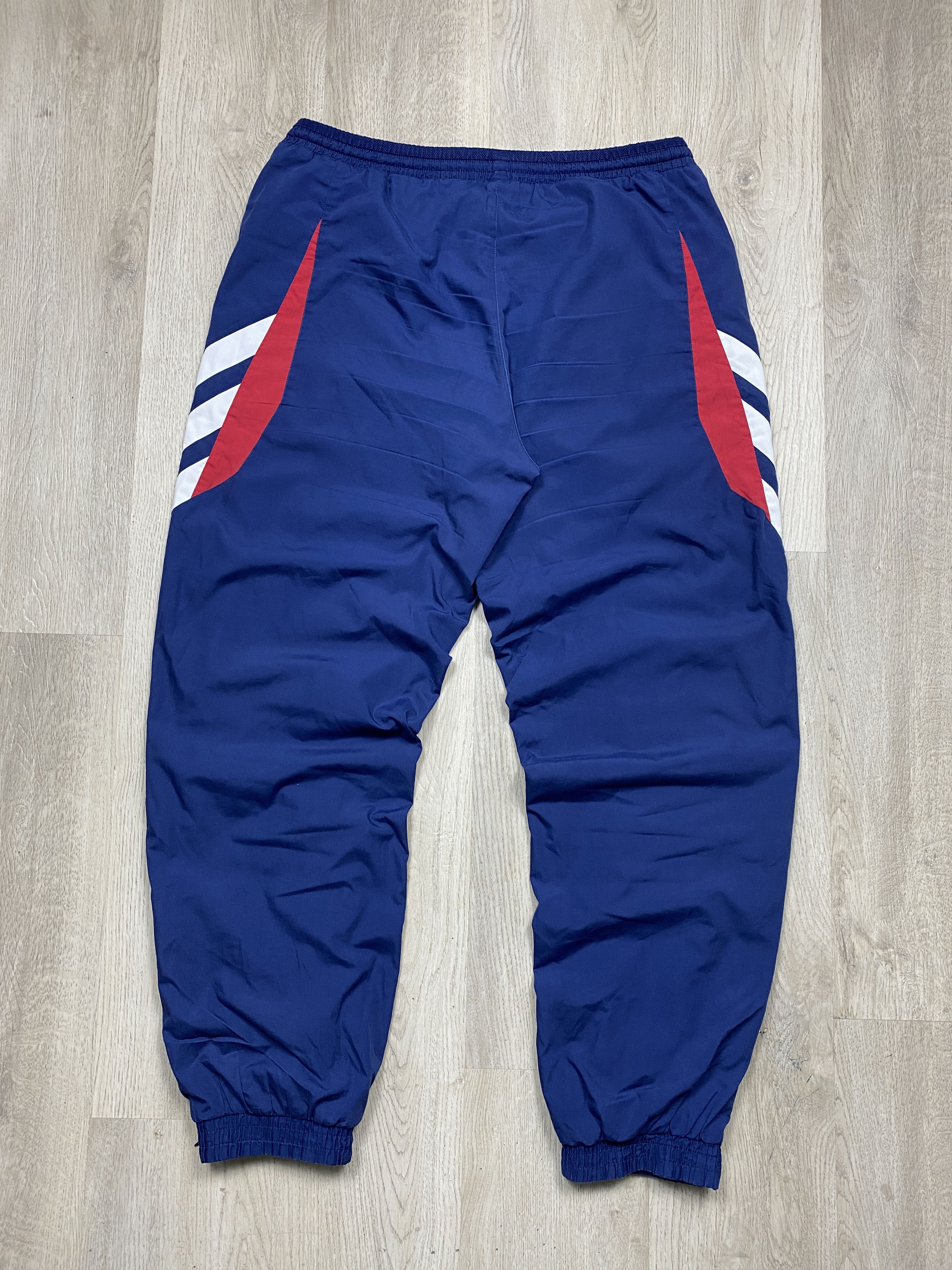 Adidas Adidas Vintage Mens Nylon Track Suit Jacket + Pants Size US 34 / EU 50 - 15 Thumbnail
