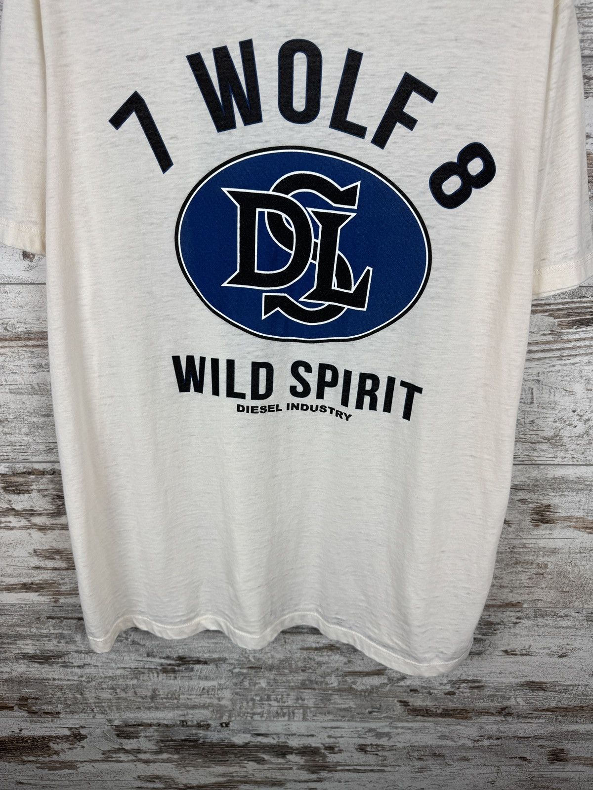 Diesel × Diesel Black Gold Mens Vintage Diesel T-shirt big logo black gold tee y2k rare Size US XL / EU 56 / 4 - 4 Thumbnail