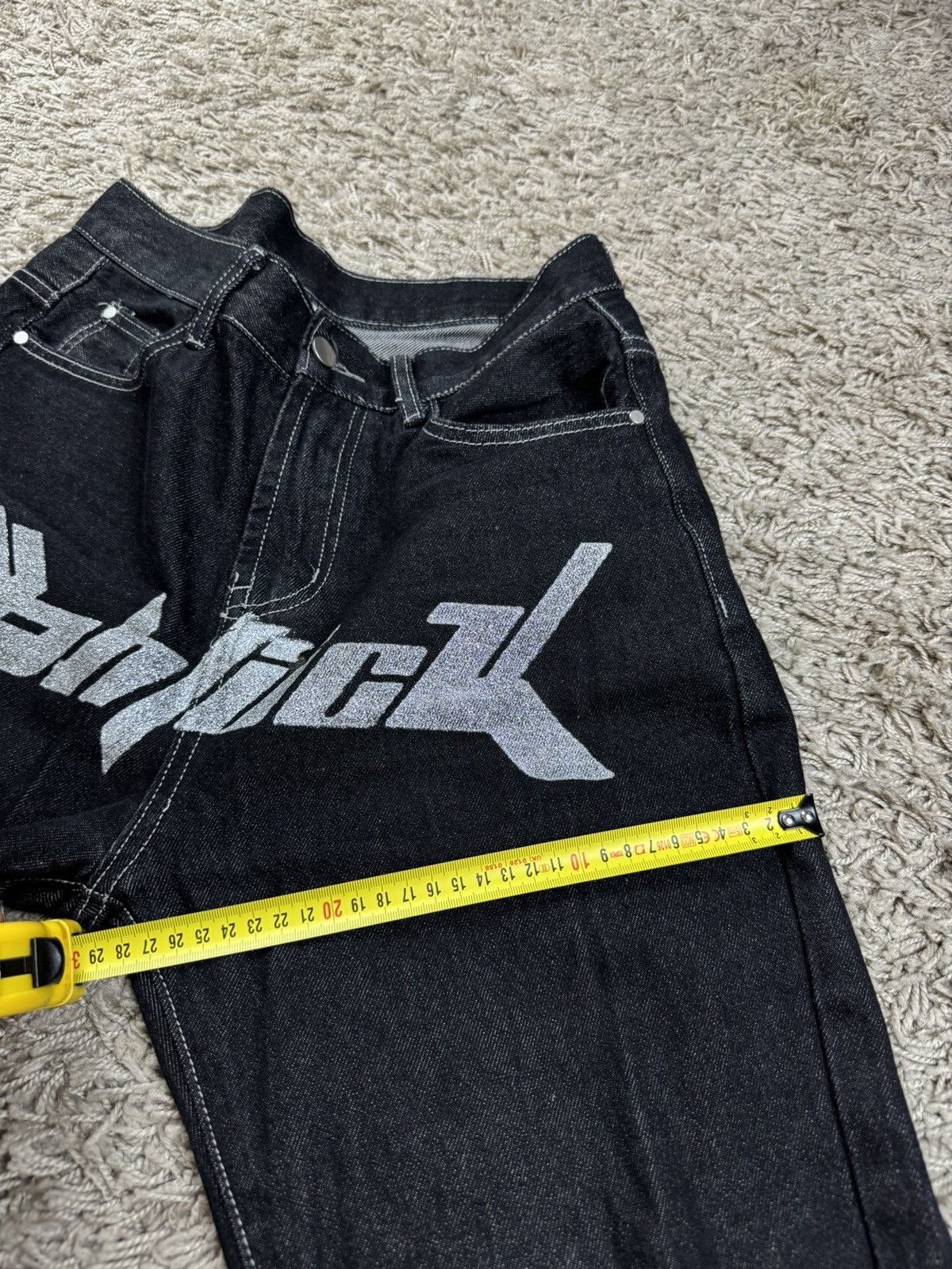 Corteiz Jeans Retro Rarri y2k drill style original skate item Size US 33 - 10 Thumbnail