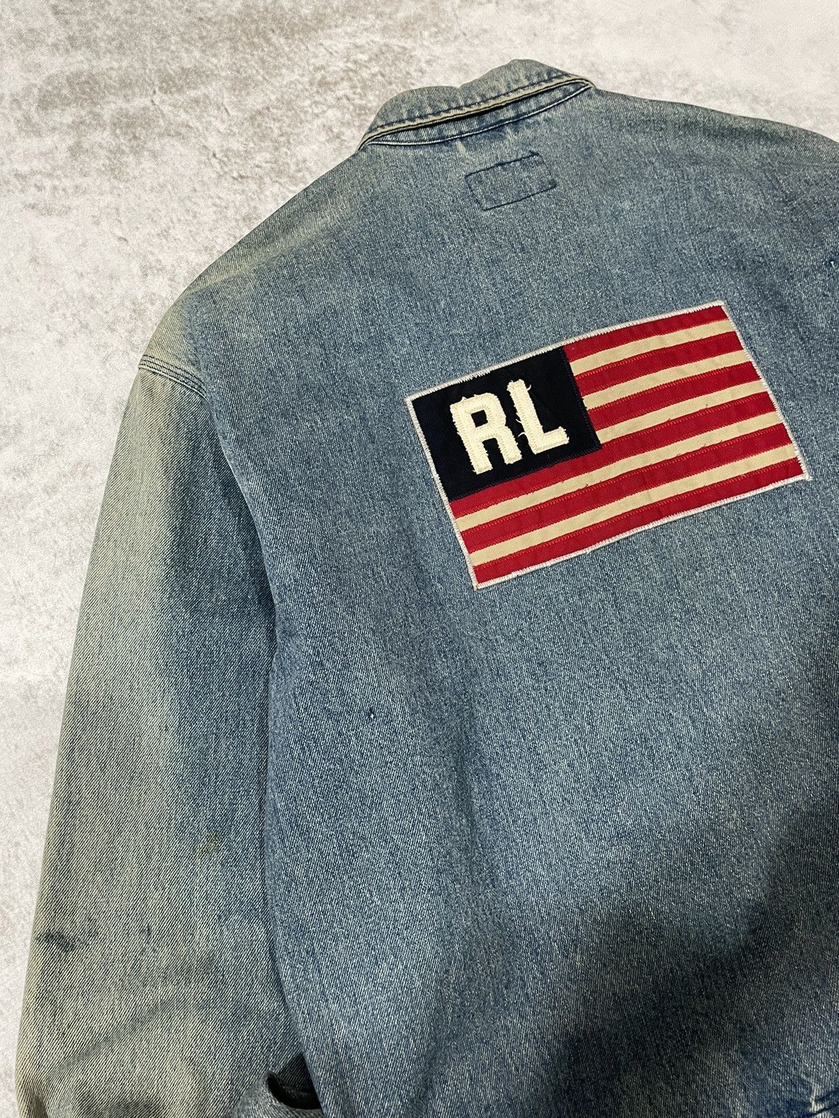 RRL Ralph Lauren × Vintage 90s Ralph lauren Denim Jacket