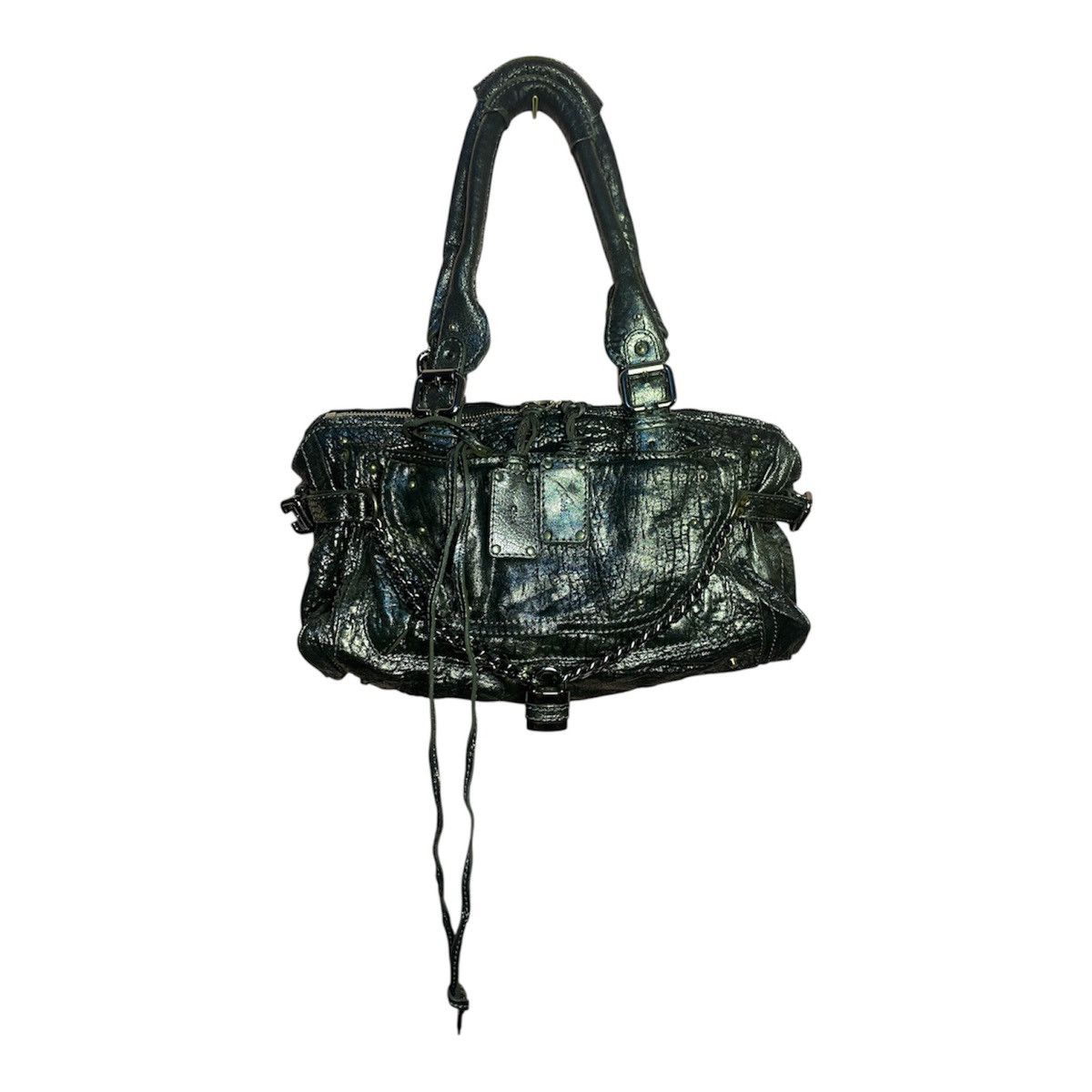 GG&L principessa black nylon handbag