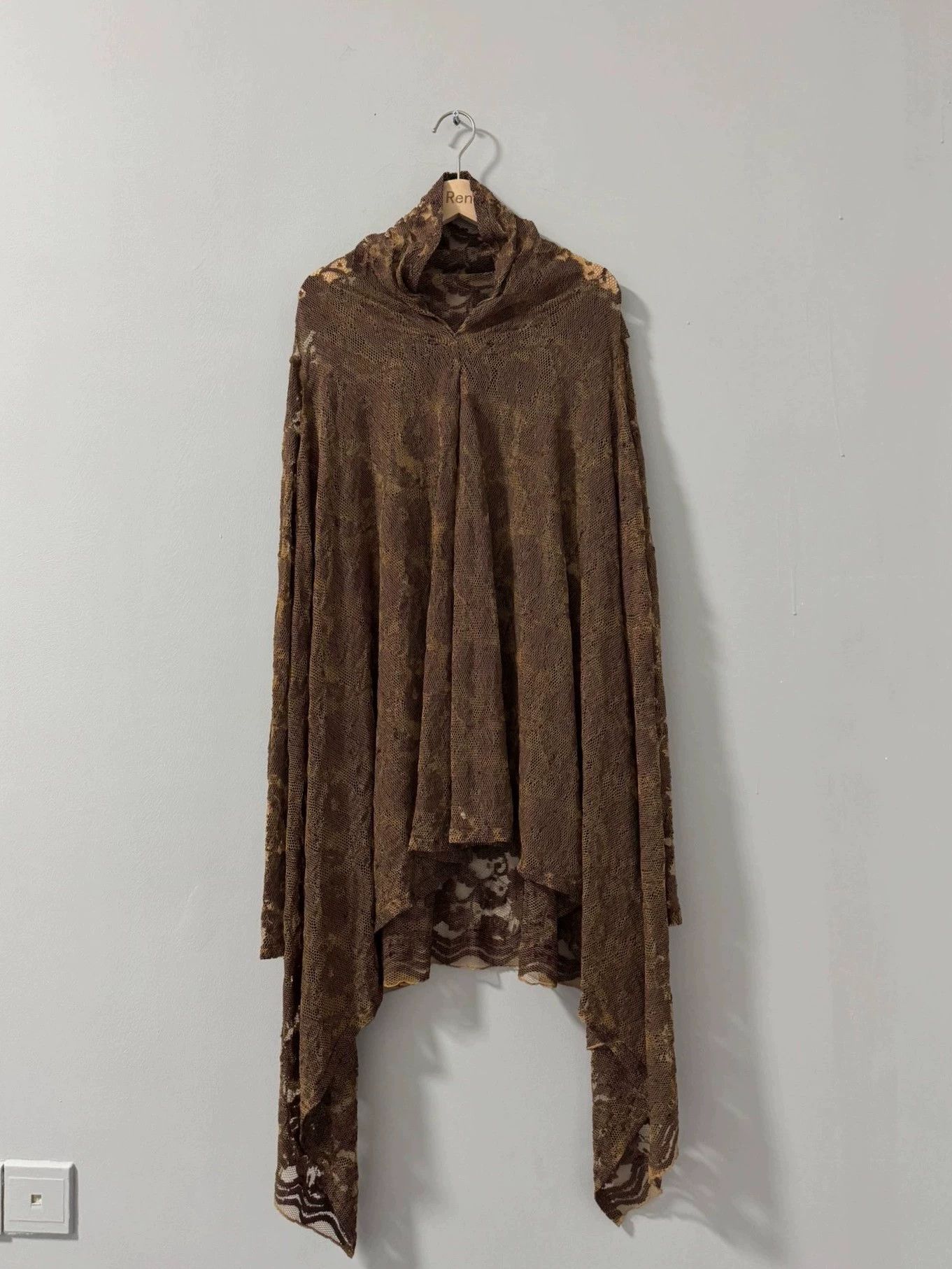 Dries Van Noten Dries Van Notan Rose Lace Cape Size US S / EU 44-46 / 1 - 3 Thumbnail
