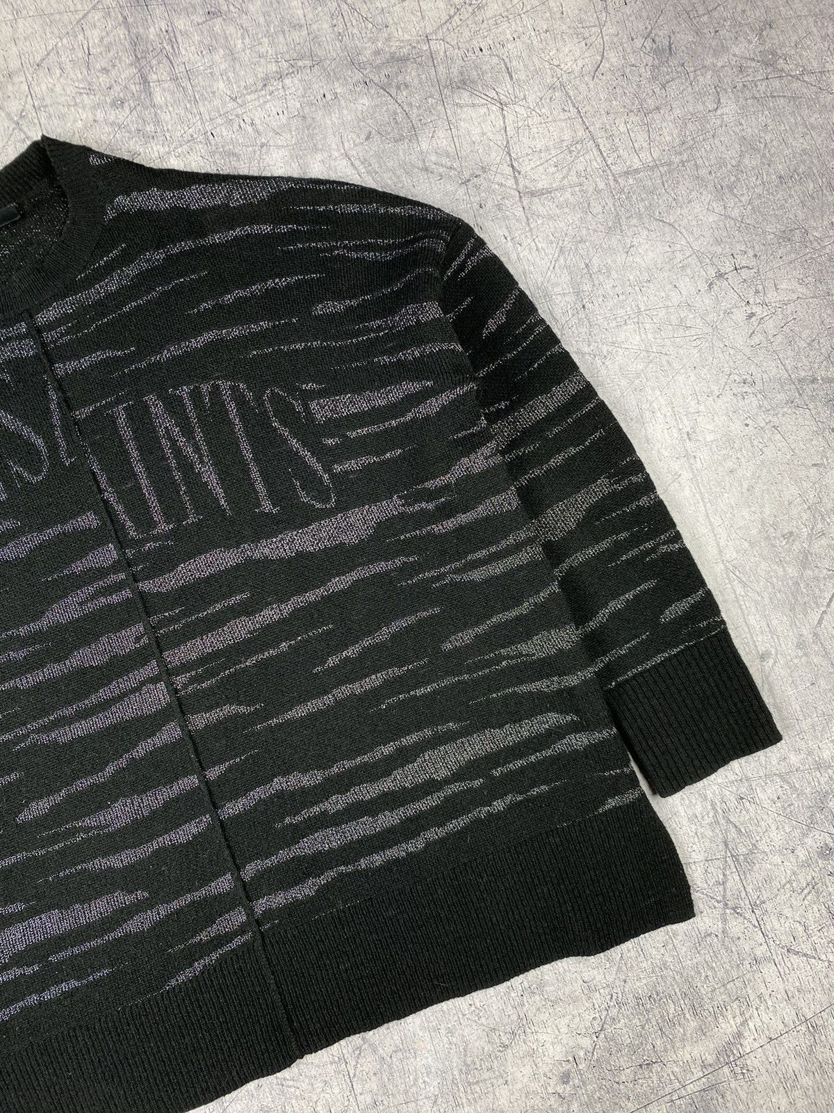 Allsaints Luxury Allsaints Designer Big Logo Sweater Sweatshirt Size S / US 4 / IT 40 - 4 Thumbnail