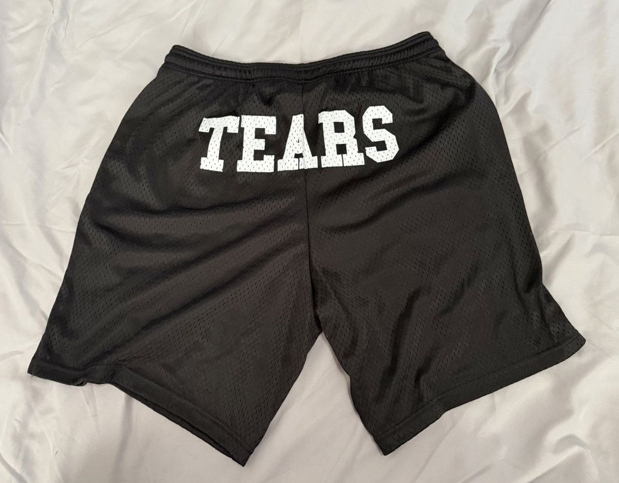 DENIM TEARS × Pyrex Vision DENIM TEARS x PYREX TEARS Black Mesh Shorts in Medium Size US 32 / EU 48 - 6 Thumbnail