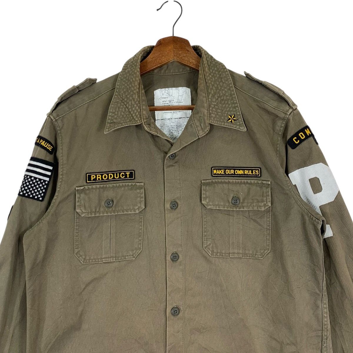 Vintage Vintage Black Line by Product Military Jacket Size US L / EU 52-54 / 3 - 2 Thumbnail