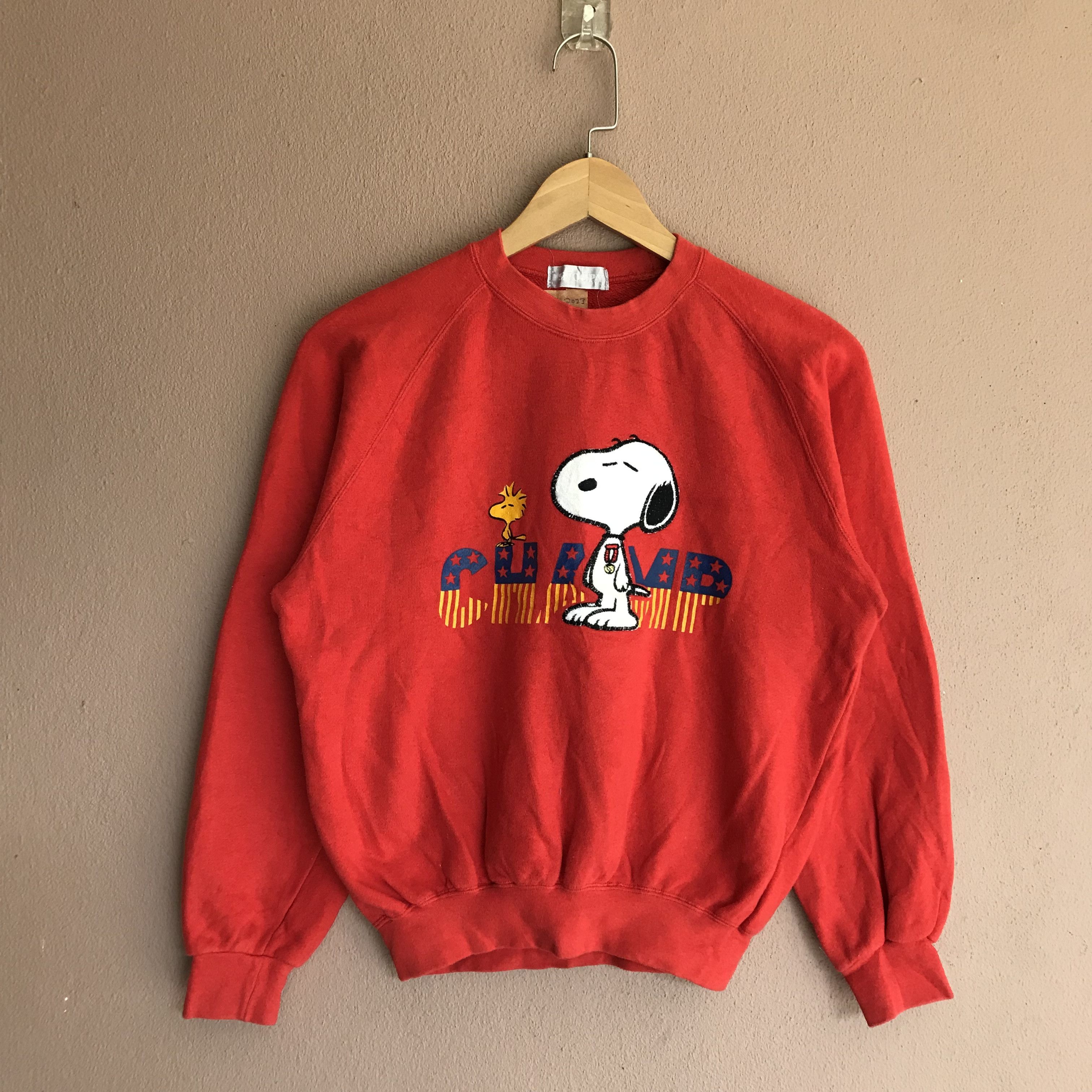 Peanuts Peanuts character champs CropTop sweatshirt embroidered Size M / US 6-8 / IT 42-44 - 1 Thumbnail