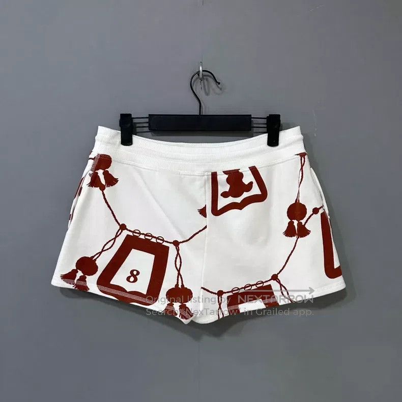 Hermes Hermes Lantern Printed Logo Shorts Size 25" / US 0 / IT 36 - 1 Thumbnail