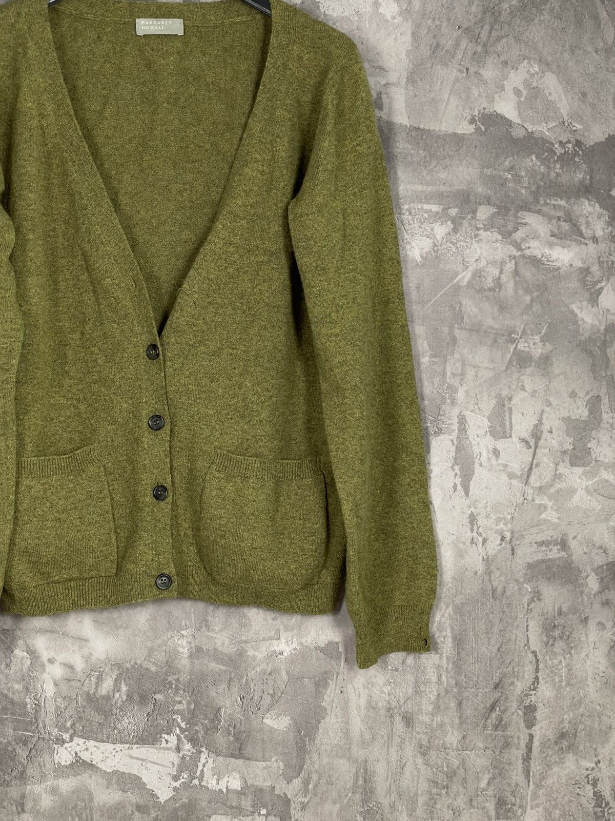 Margaret Howell × Vintage VINTAGE MARGARET HOWELL DESIGNER BUTTON SWEATER Size L / US 10 / IT 46 - 6 Thumbnail