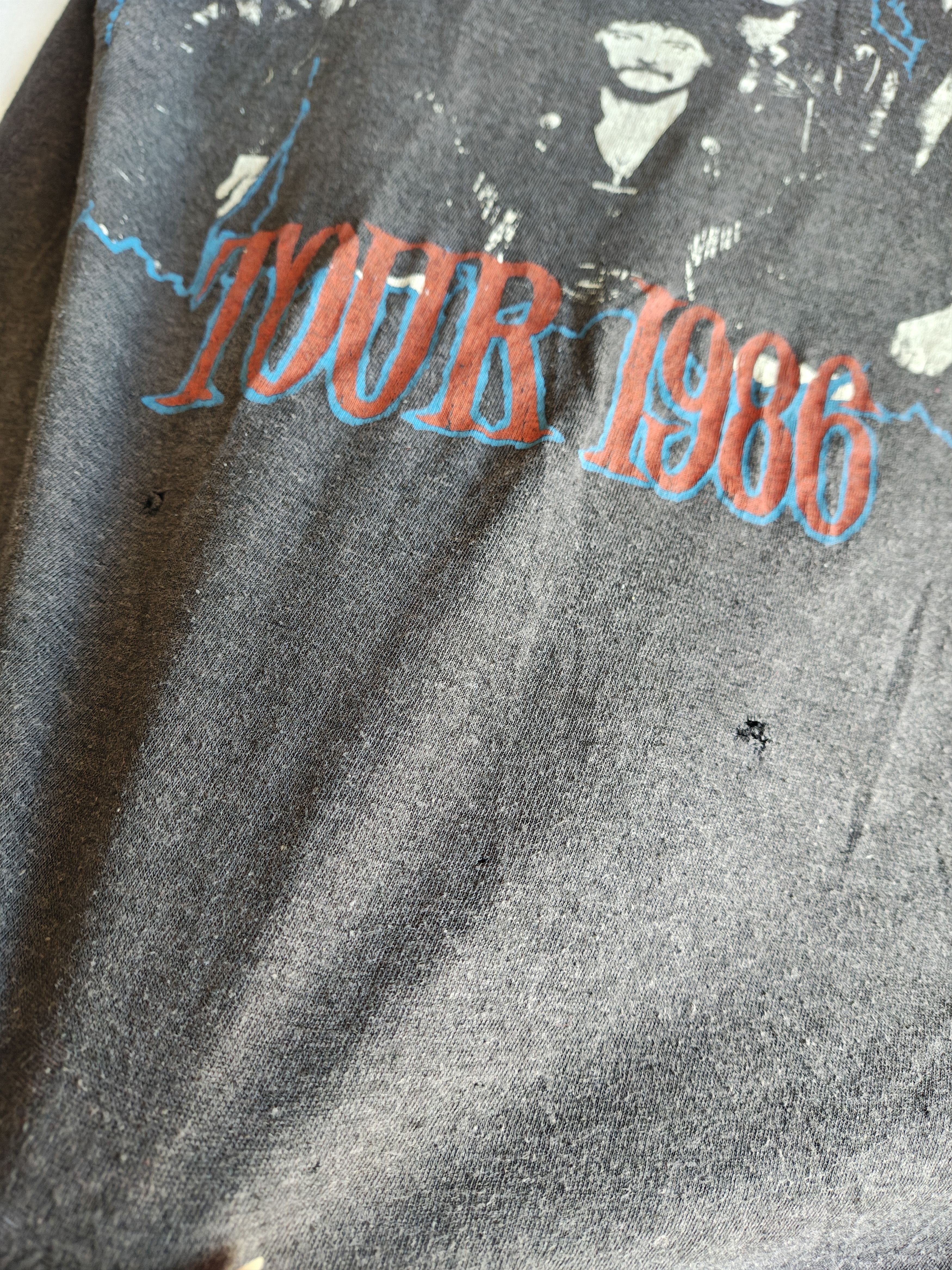 Vintage Vintage 1986 Black Sabbath Seventh Star Tour Tee Size US S / EU 44-46 / 1 - 9 Thumbnail