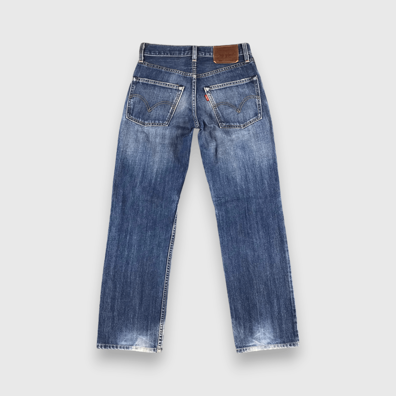 Levi's Stone Wash Vintage Levis 502 Jeans Straight Denim-J1056 Size US 29 - 2 Thumbnail