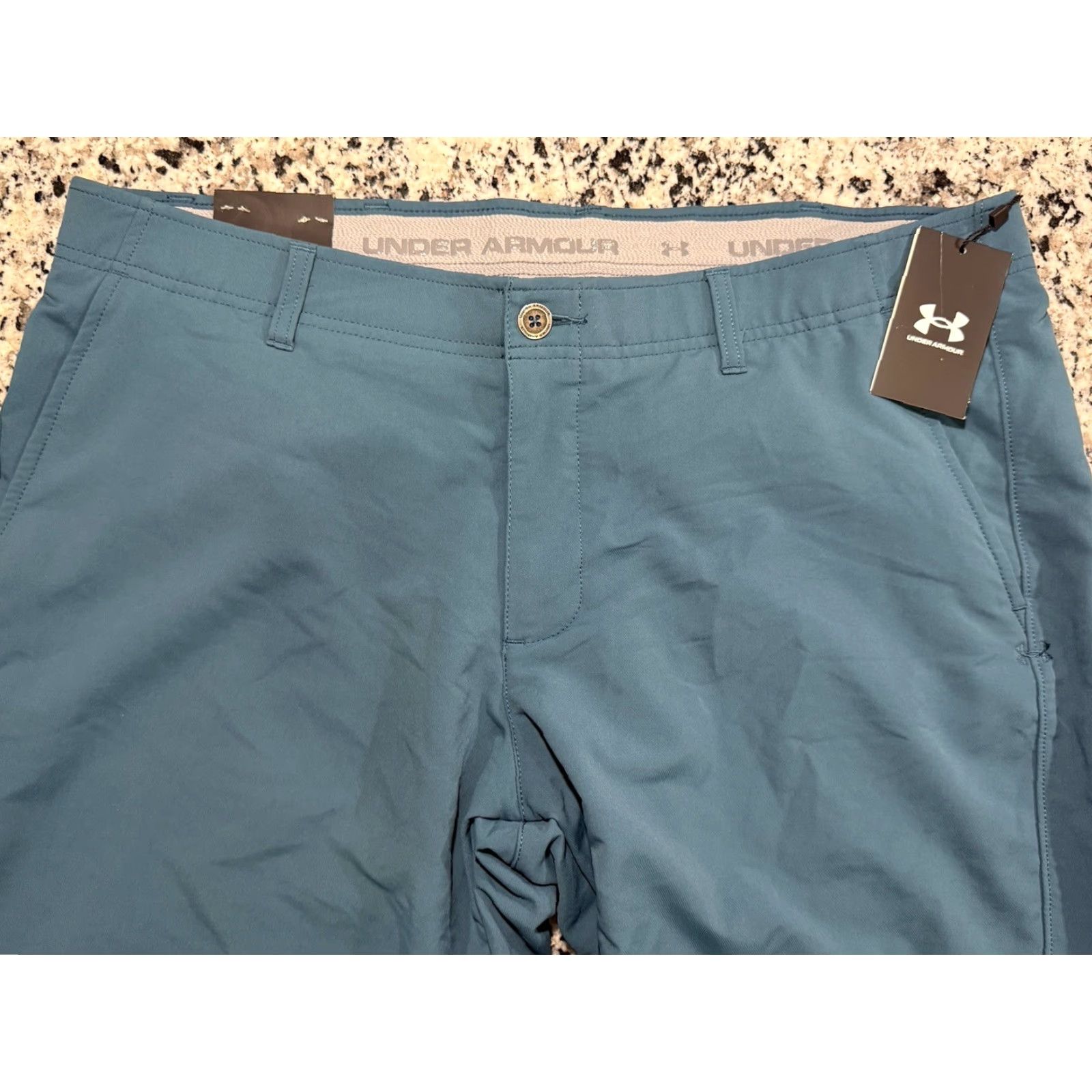 Under Armour Under Armour Pants 40x30 Bluish Green Match Play Taper NWT Men's Size US 40 / EU 56 - 4 Thumbnail