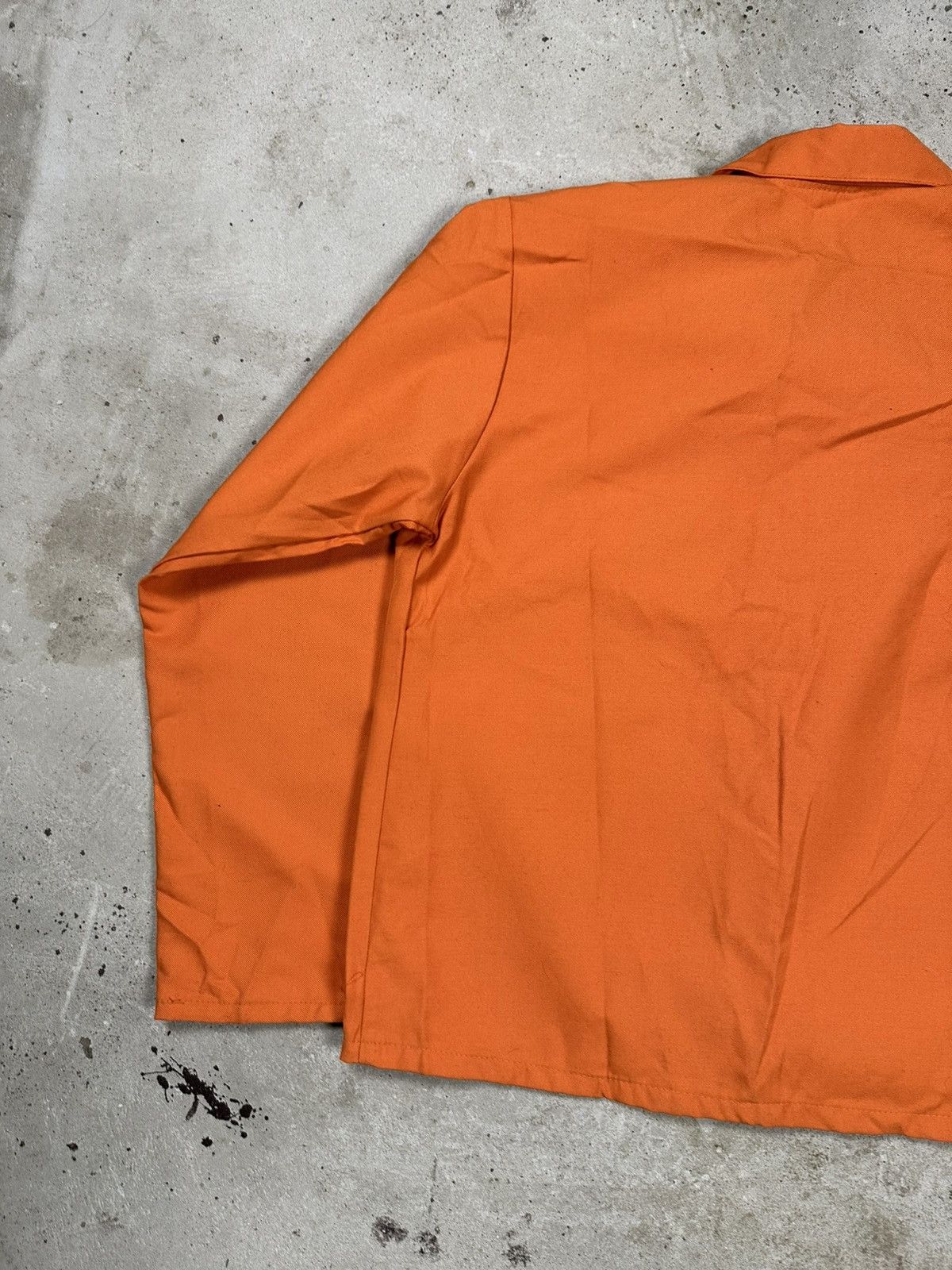 Le Laboureur Vintage Y2K Orange Workwear Jacket Utility Big Pockets Boxy Size US L / EU 52-54 / 3 - 11 Thumbnail