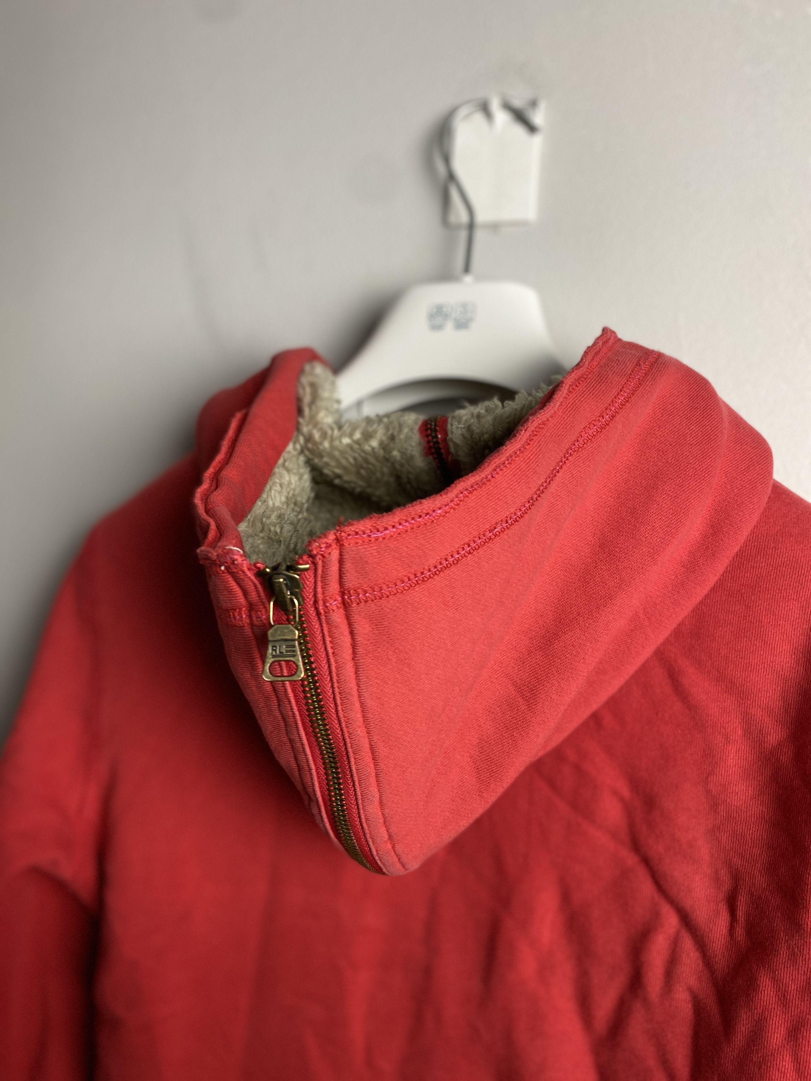 Polo Ralph Lauren × Ralph Lauren Polo Jeans Ralph Lauren sherpa zip-up hoodie y2k Size M / US 6-8 / IT 42-44 - 8 Thumbnail