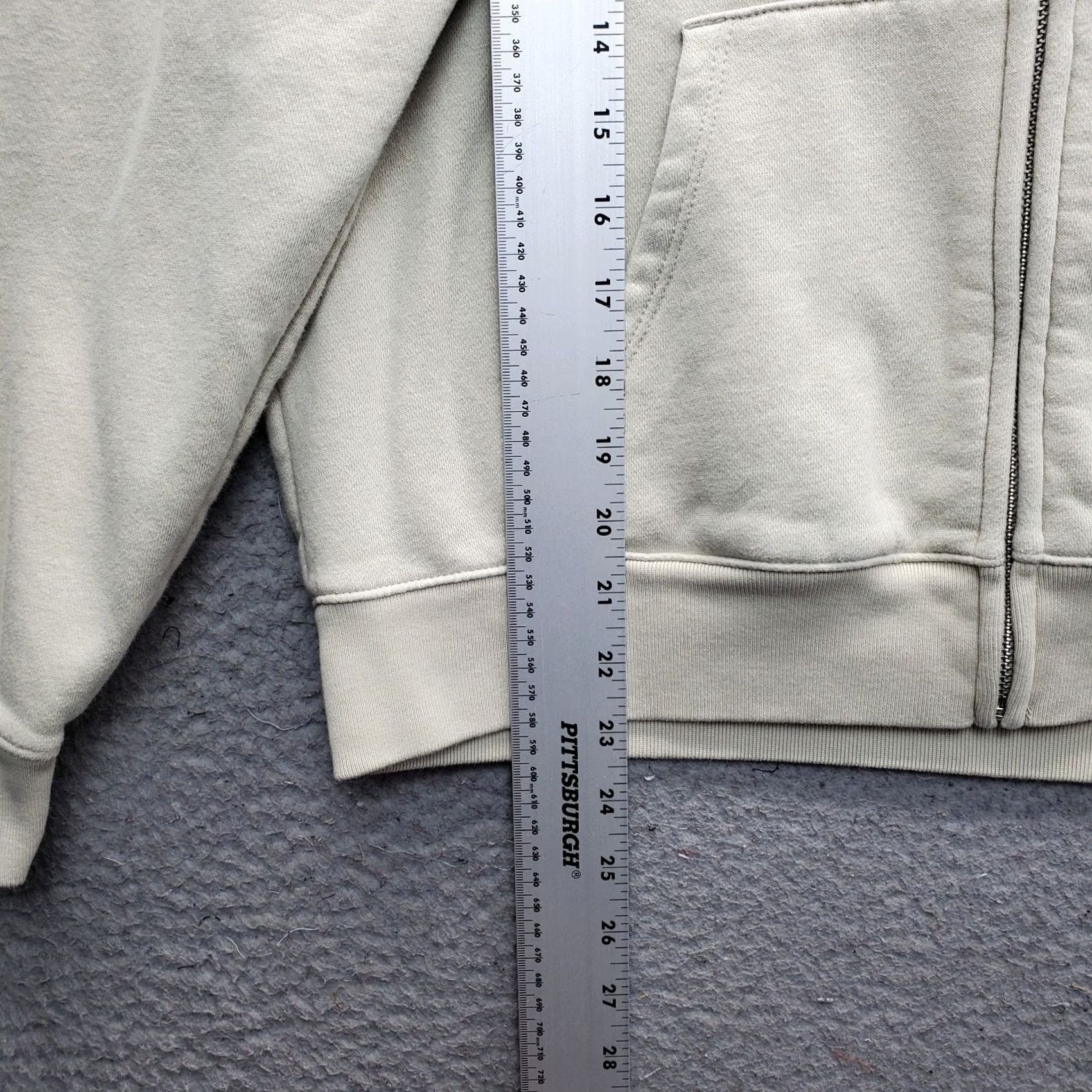 Gap Gap Hoodie Womens Small Tan Fleece Lined Embroidered Logo Long Sleeve Full Zip Shirt Mens? Size S / US 4 / IT 40 - 4 Thumbnail
