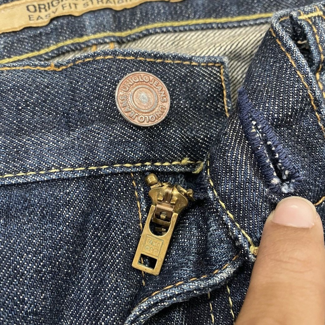 Uniqlo Vintage Uniqlo Easy Fit Straight Denim Jeans Size US 36 / EU 52 - 6 Thumbnail