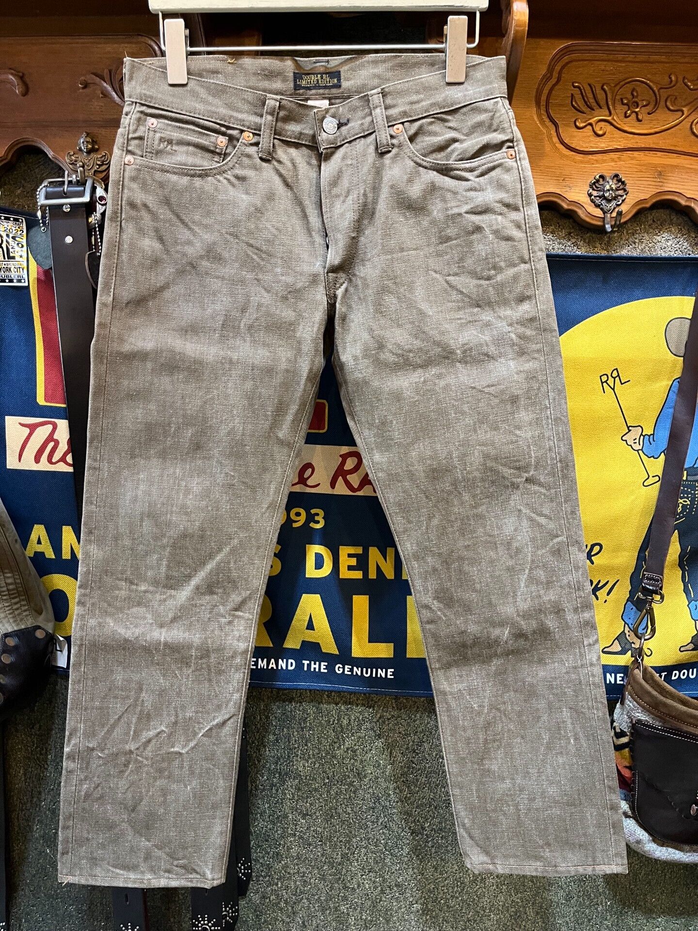 RRL Ralph Lauren limited edition rrl denim pants Size US 30 / EU 46 - 1 Thumbnail