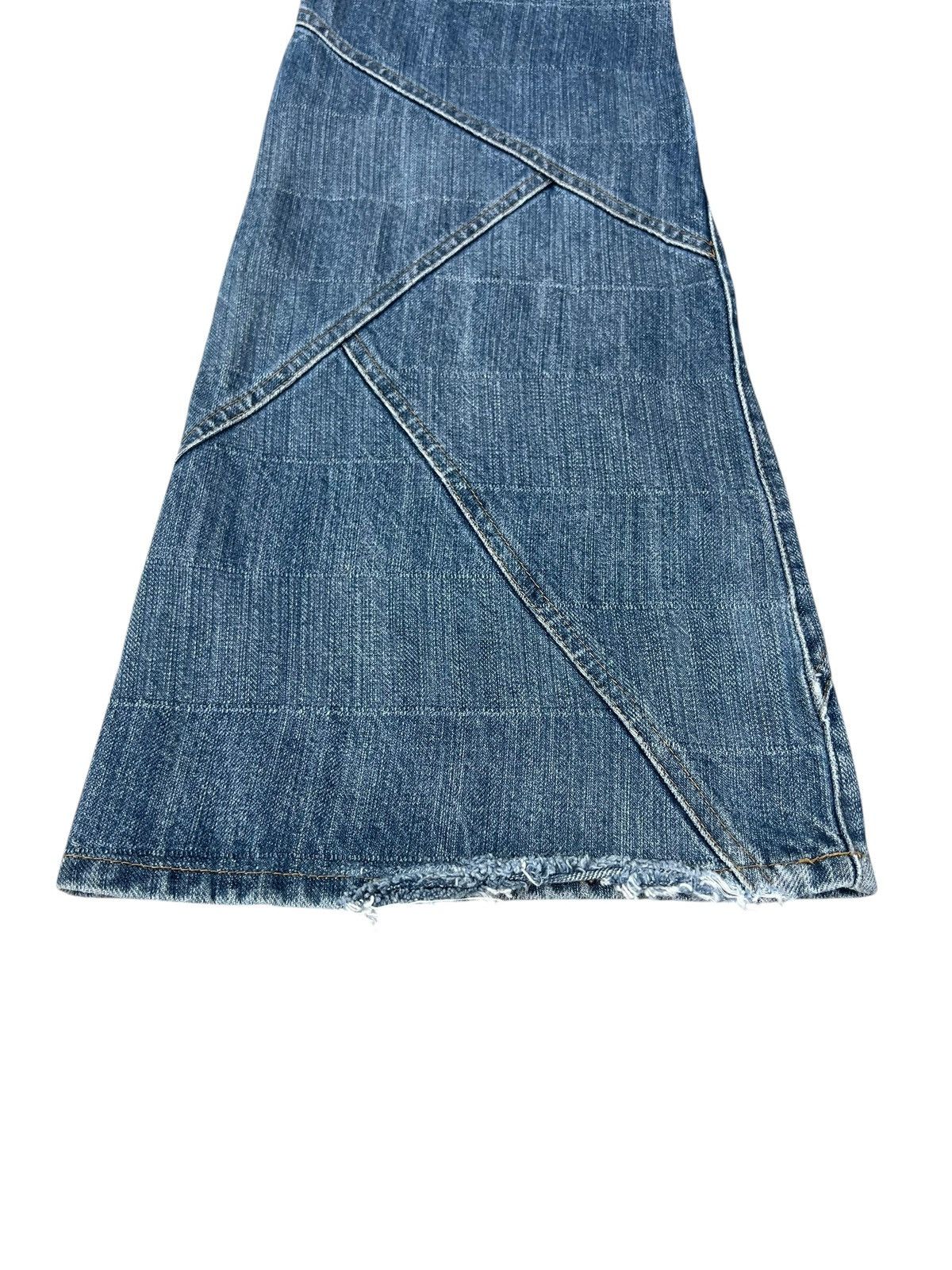 Tornado Mart Archive Tornado Mart Patchwork Denim Super Flare Jeans Size US 31 - 17 Thumbnail