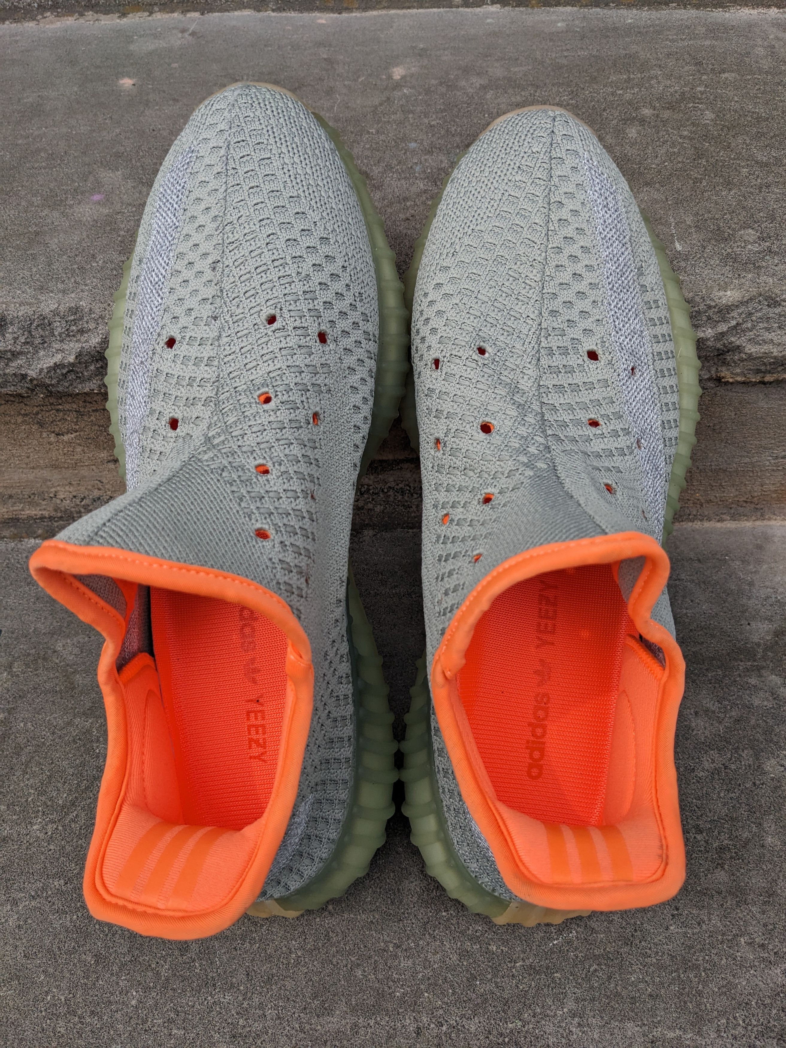 Adidas × Kanye West Adidas Yeezy Boost 350 V2 Desert Sage Size 10.5 Men’s FX9035 Size US 10.5 / EU 43-44 - 3 Thumbnail