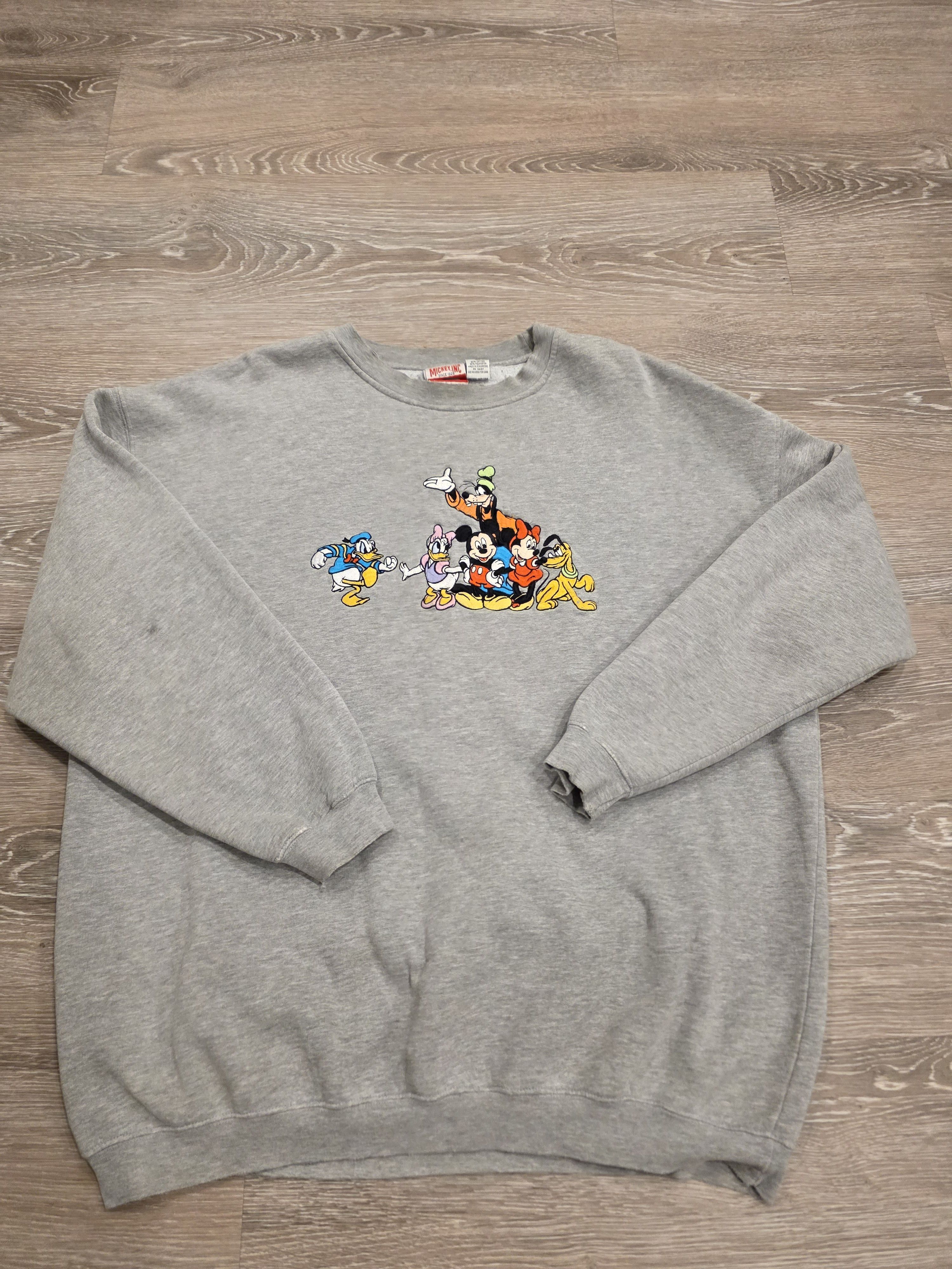 Disney Mickey Mouse Crew Crewneck Size US XXL / EU 58 / 5 - 1 Thumbnail