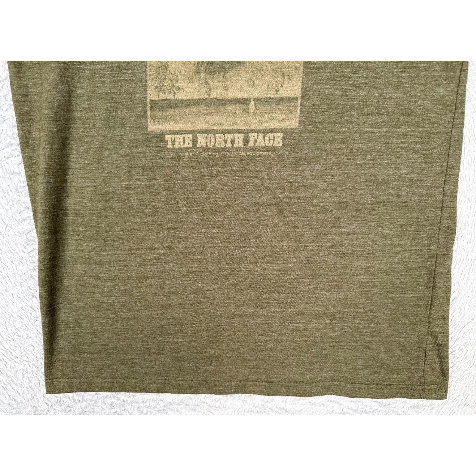 The North Face The North Face Shirt Men M Green Short Sleeve Crew Neck Cotton Blend Size US M / EU 48-50 / 2 - 5 Thumbnail