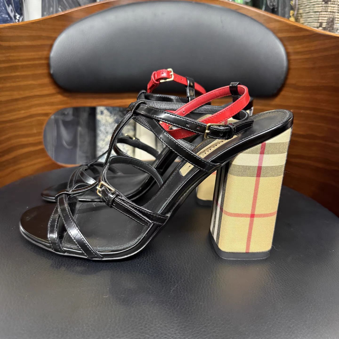 Burberry Burberry Classic Check Heels K15 Size US 8 / IT 38 - 6 Thumbnail