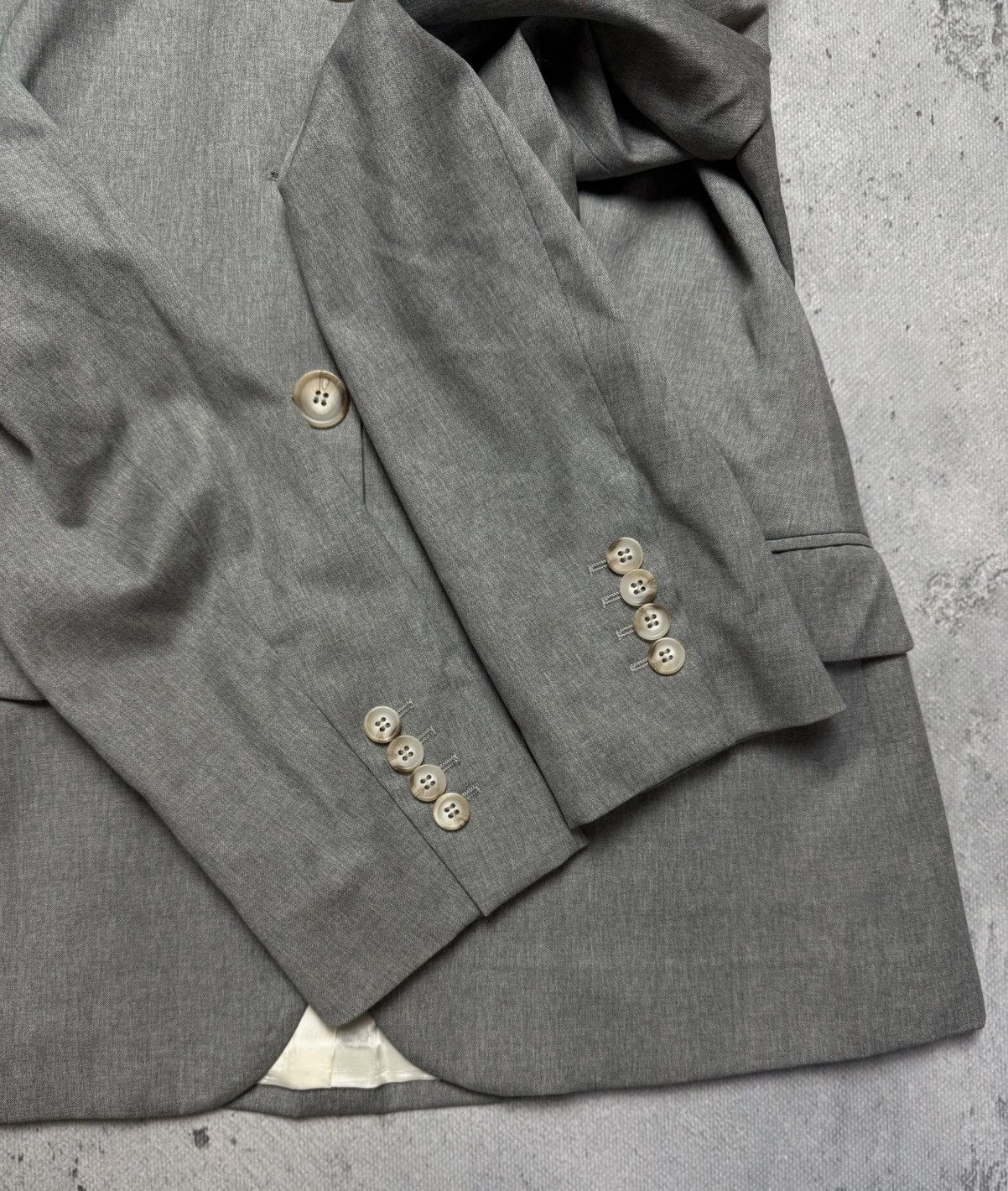 Luciano Barbera Luciano Barbera Womens Wool Casual Blazer Made In Italy Lux Size L / US 10 / IT 46 - 11 Thumbnail