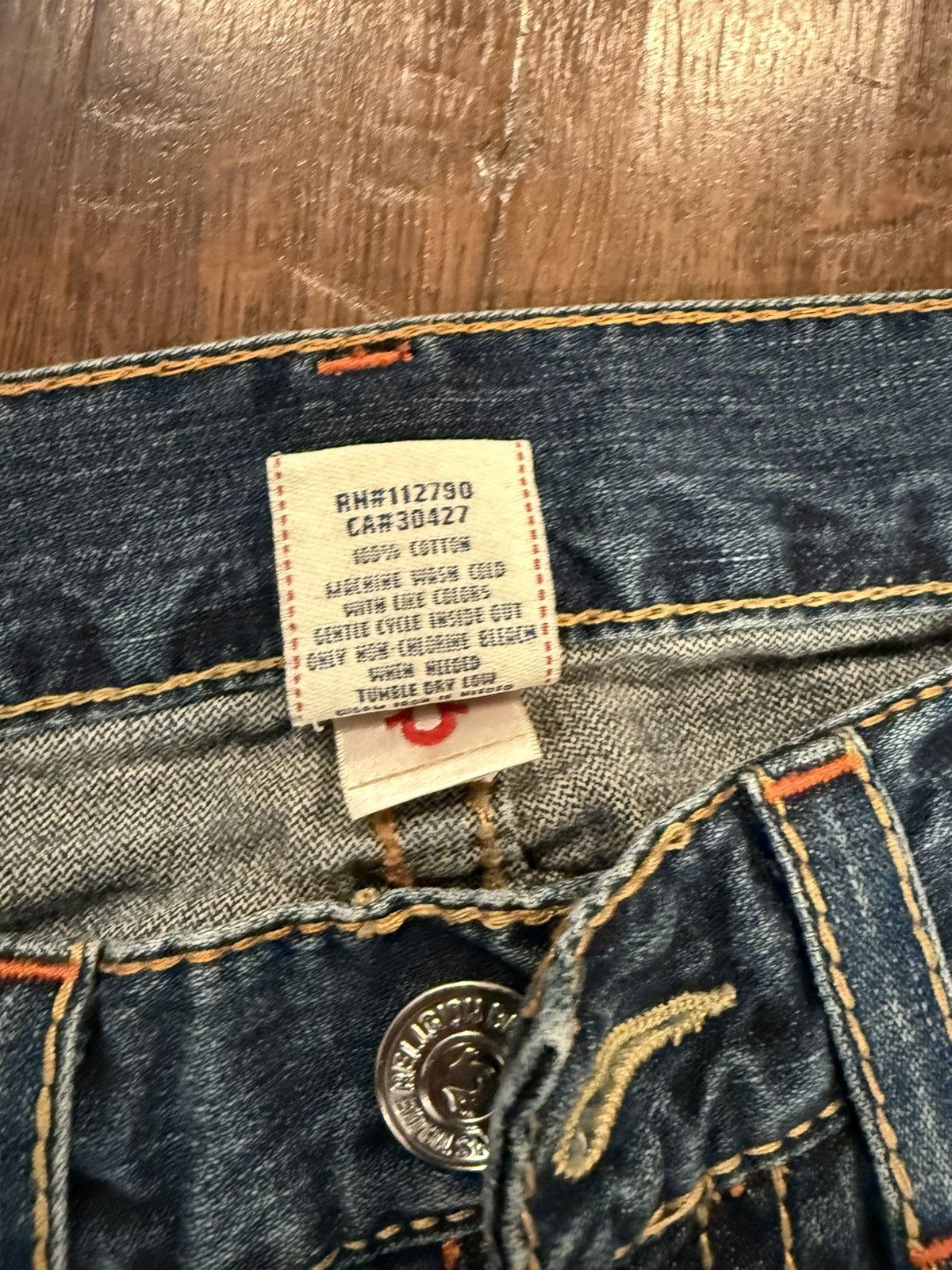 True Religion True Religion - vintage 2010’s Billy Big T jeans Size US 31 - 4 Thumbnail