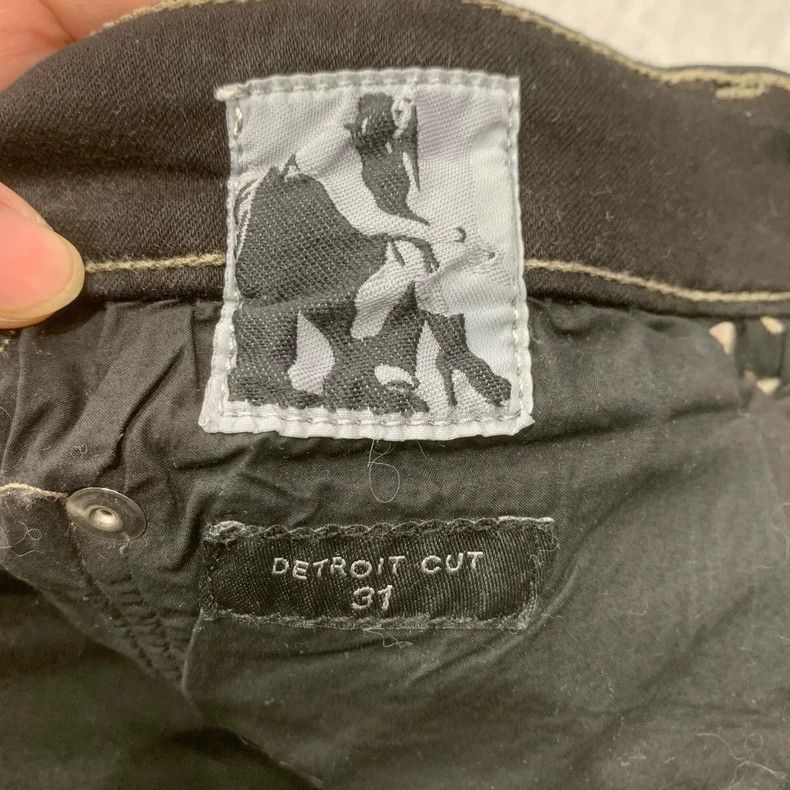 Rick Owens Rick Owens Black Distressed Jeans Size 31-2505 Size US 31 - 4 Thumbnail