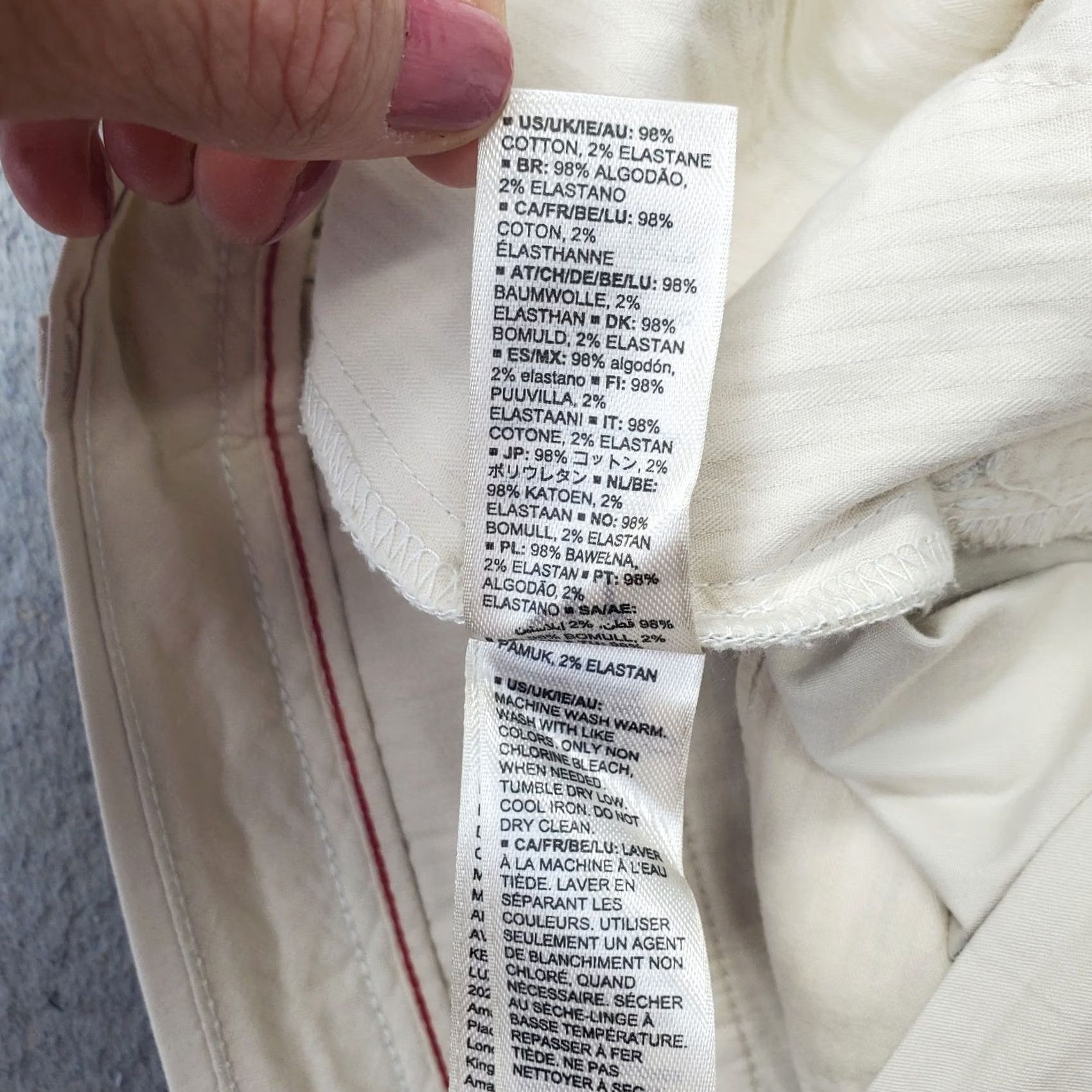 Vintage Goodthreads Mens Chino Shorts 36 Tan Mid-Rise Summer Comfort Slash Pockets Size US 36 / EU 52 - 7 Thumbnail