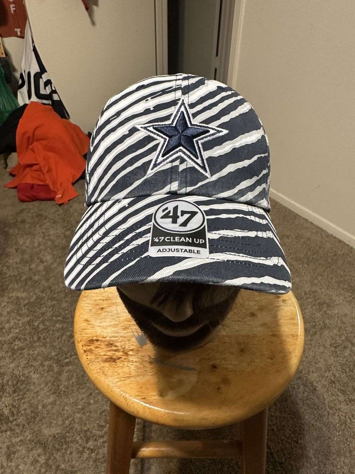 NFL Vintage NFL Dallas Cowboys “Zubaz” hat 00s Size ONE SIZE - 2 Thumbnail