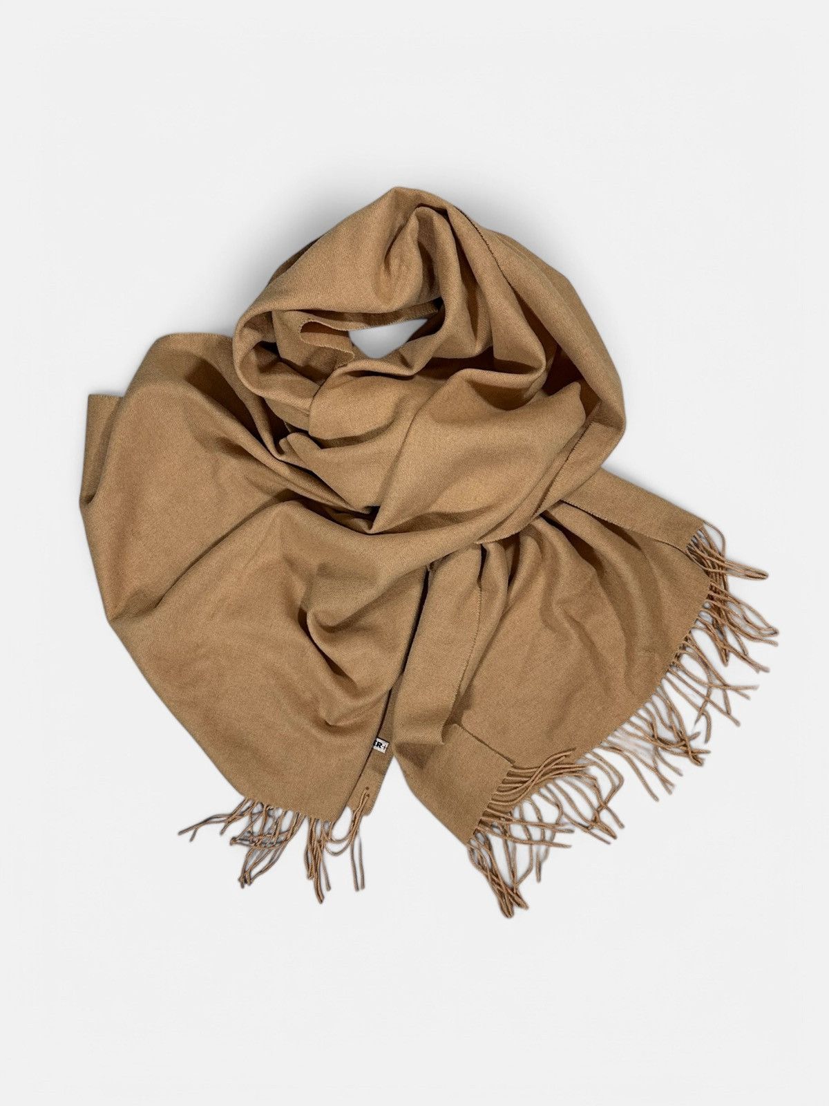 Jil Sander Jil Sander - Cashmere Brown Scarf Size ONE SIZE - 1 Thumbnail