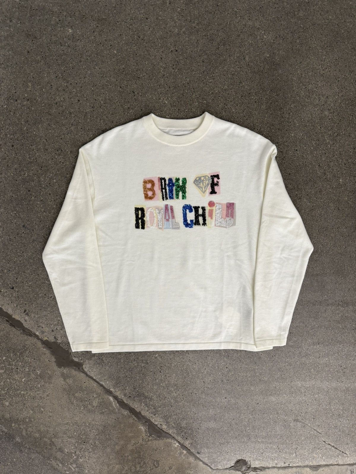 Birth of Royal Child Sequin Long-Sleeve
