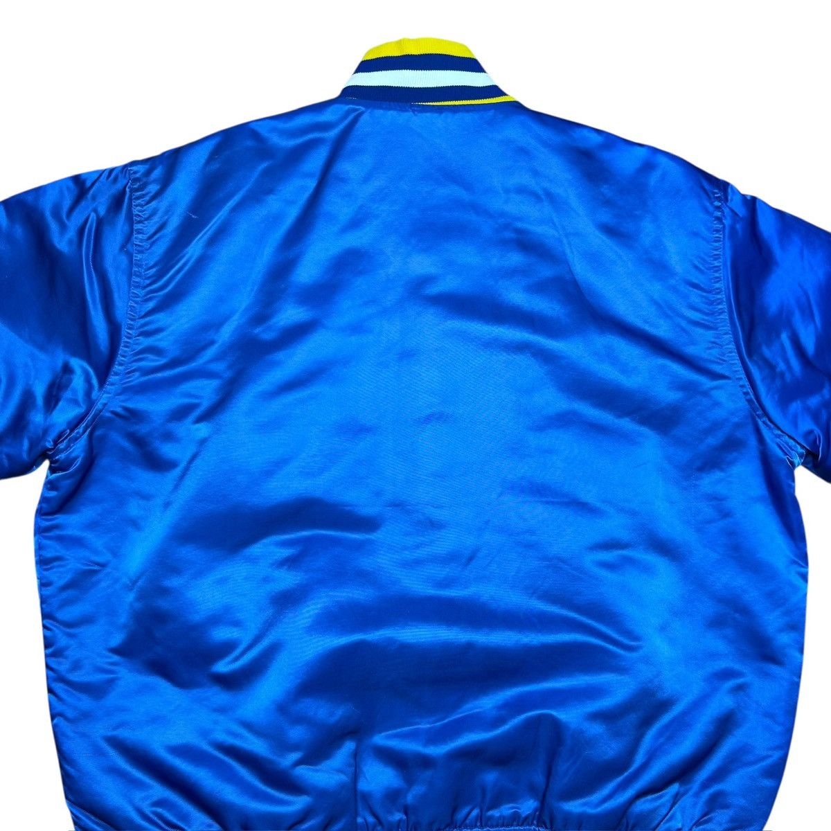 Starter 1980s NBA Golden State Warriors Starter Satin Bomber Jacket Size US L / EU 52-54 / 3 - 14 Thumbnail
