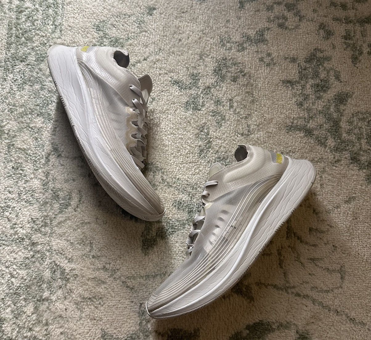 image of Size 11.5 - Nike Zoom Fly Sp Light Bone Shoes in White, Men's