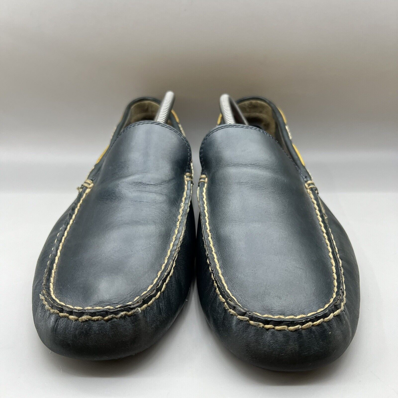 Frye Frye West Driver Moccasins Men’s 10.5 Blue Leather Slip On Size US 10.5 / EU 43-44 - 2 Thumbnail