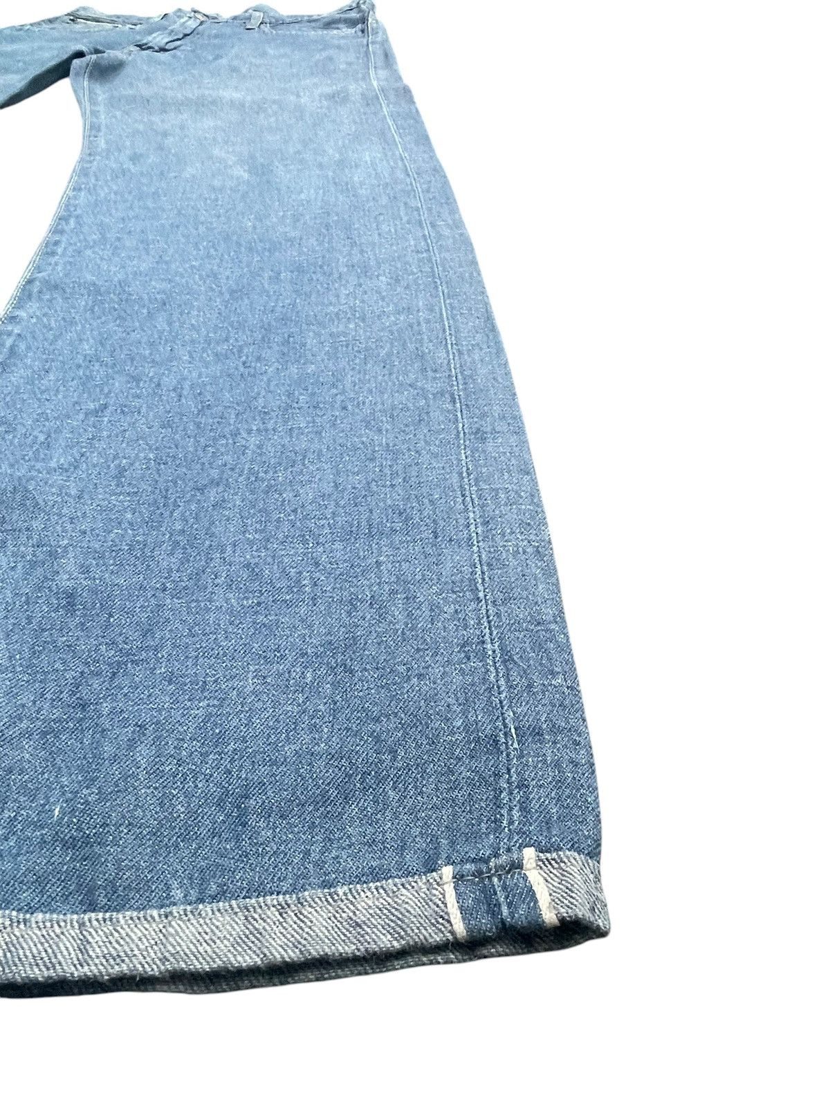 Edwin Vintage 90’s Edwin 505SS9 Grand Blue Selvedge Jeans Size US 33 - 3 Thumbnail