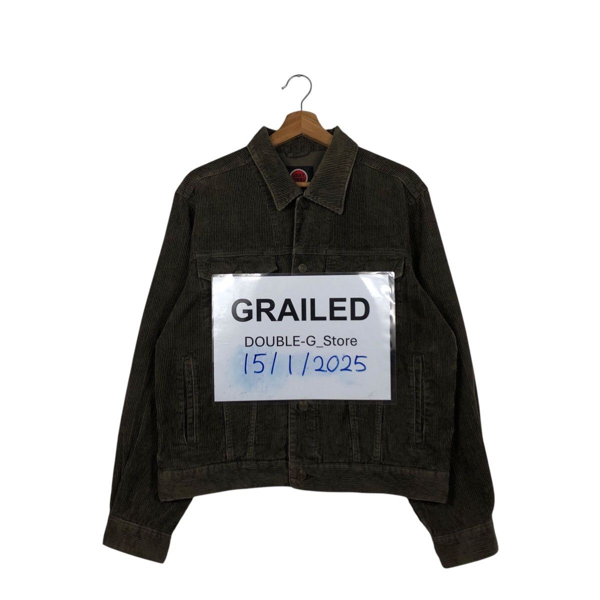 Japanese Brand × Vintage 📌Vintage Trucker Biker Jacket Lucky Strike Originals Size US M / EU 48-50 / 2 - 1 Thumbnail