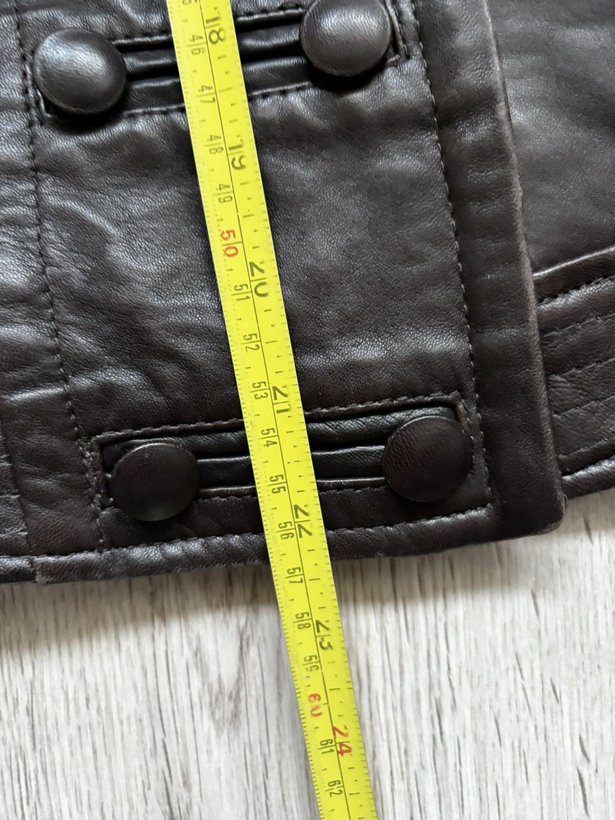 New Look Vintage Y2k old label new look brown leather jacket Size M / US 6-8 / IT 42-44 - 13 Thumbnail
