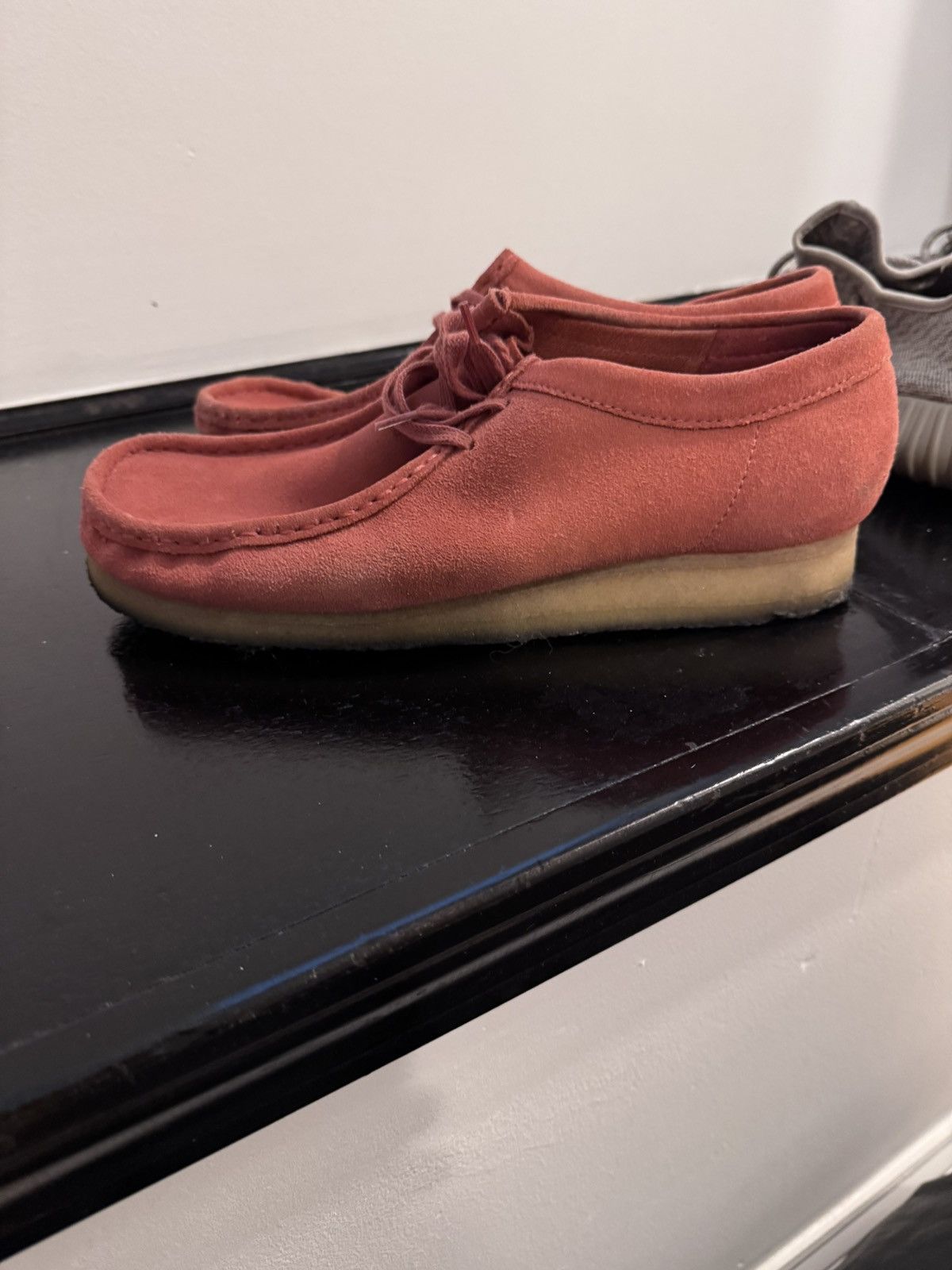 Clarks Clarks Wallabees - Pink Size 12 Size US 12 / EU 45 - 1 Thumbnail