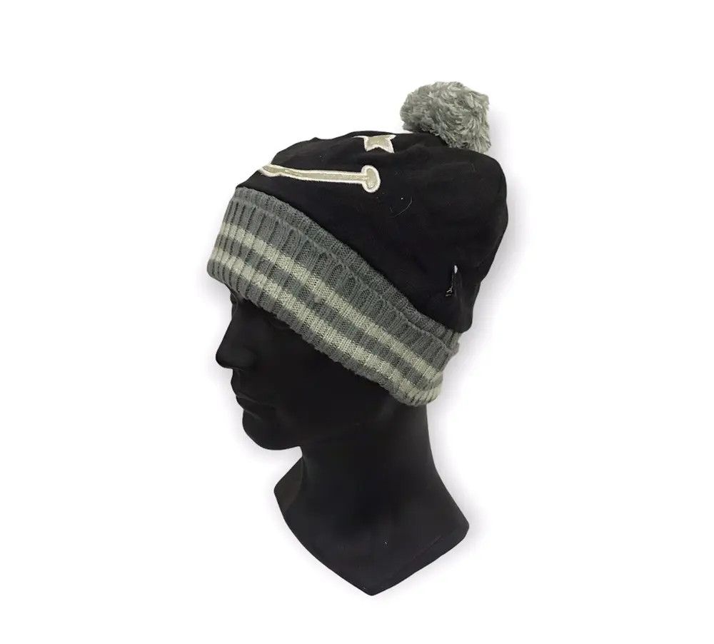 Japanese Brand × Vintage Japanese Brand Big Smiley Beanie Hat Size ONE SIZE - 2 Thumbnail