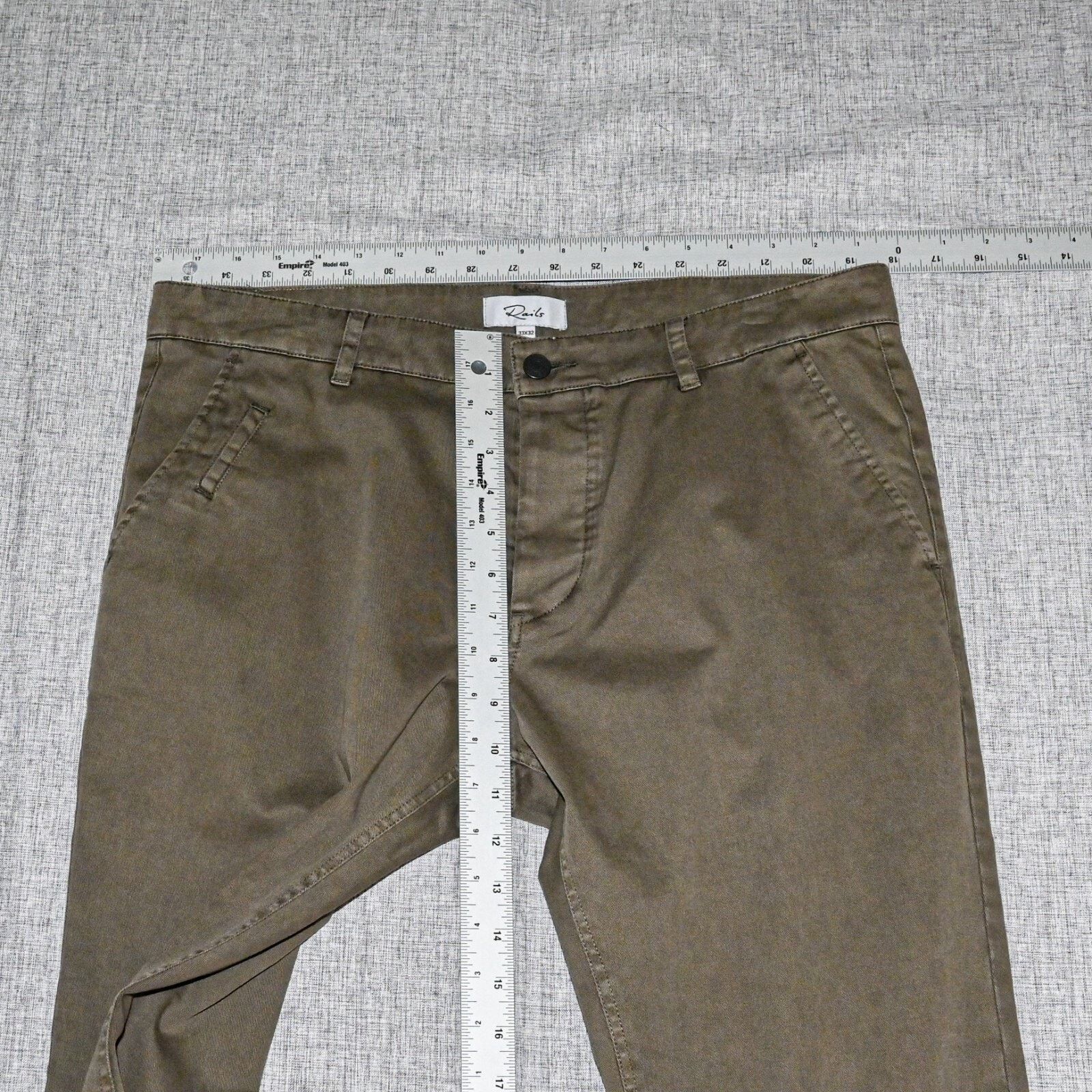 Rails RAILS Men's Pants in Dark olive Green size 33 Size US 33 - 9 Thumbnail