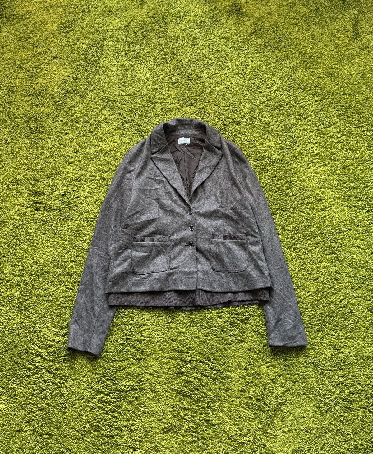 Transit × Transit Uomo Transit Par-such avant garde wool cashmere blend blazer Size M / US 6-8 / IT 42-44 - 1 Thumbnail
