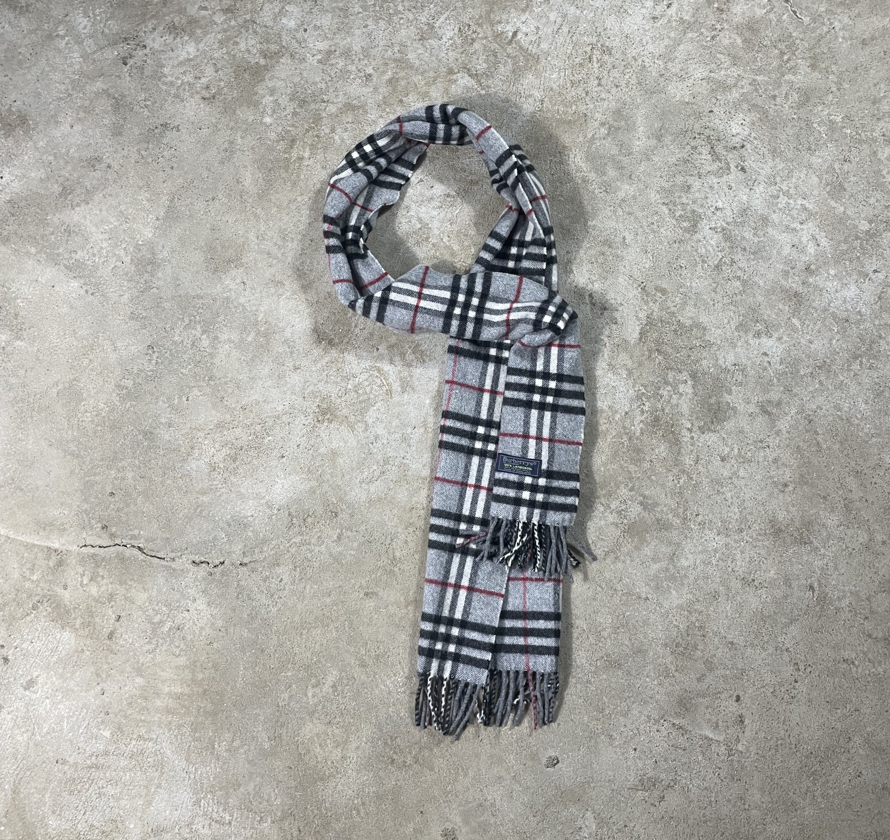 Burberry Burberry Lambwool Scarf Size ONE SIZE - 4 Thumbnail