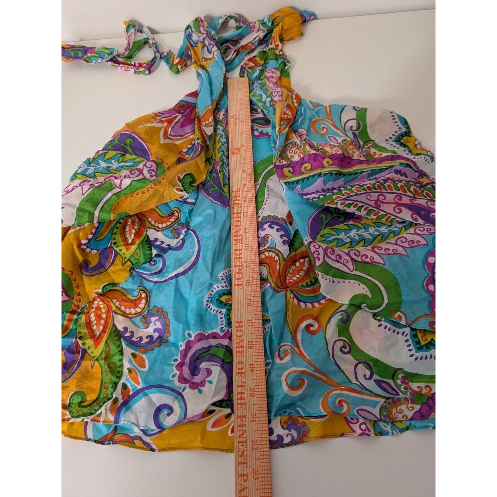 Lauren Ralph Lauren Lauren Ralph Lauren Silk Paisley Halter Shirt Womens Size L Size L / US 10 / IT 46 - 7 Thumbnail