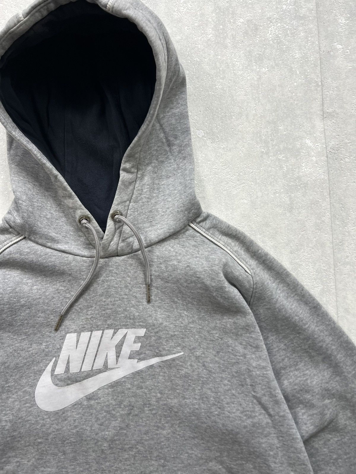 Nike 00’s NIKE BIG SWOOSH LOGO Y2K HOODIE RARE VINTAGE Size US S / EU 44-46 / 1 - 4 Thumbnail