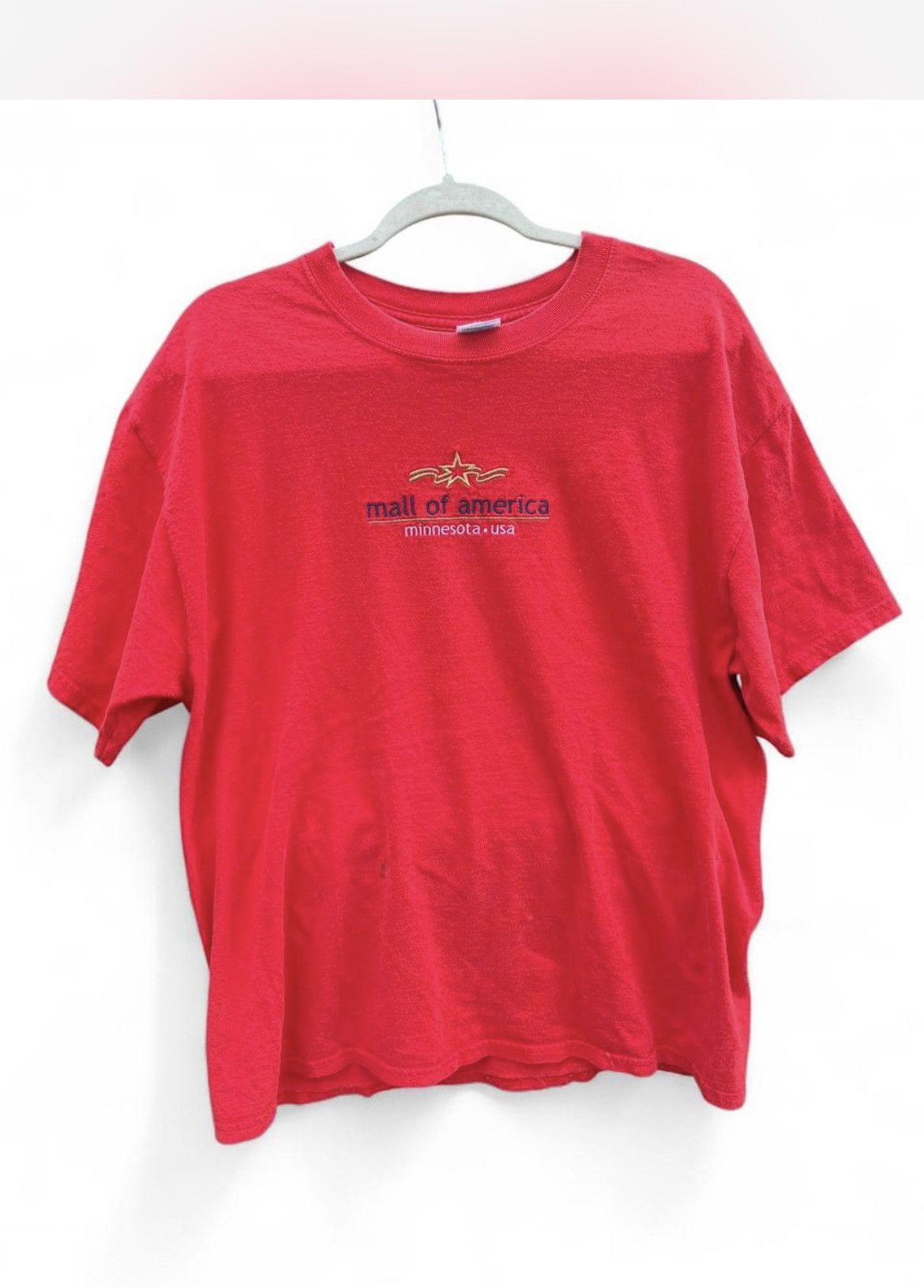 Gildan Vintage 90s/Y2K Mall of America Minnesota T-Shirt Size US XL / EU 56 / 4 - 1 Thumbnail