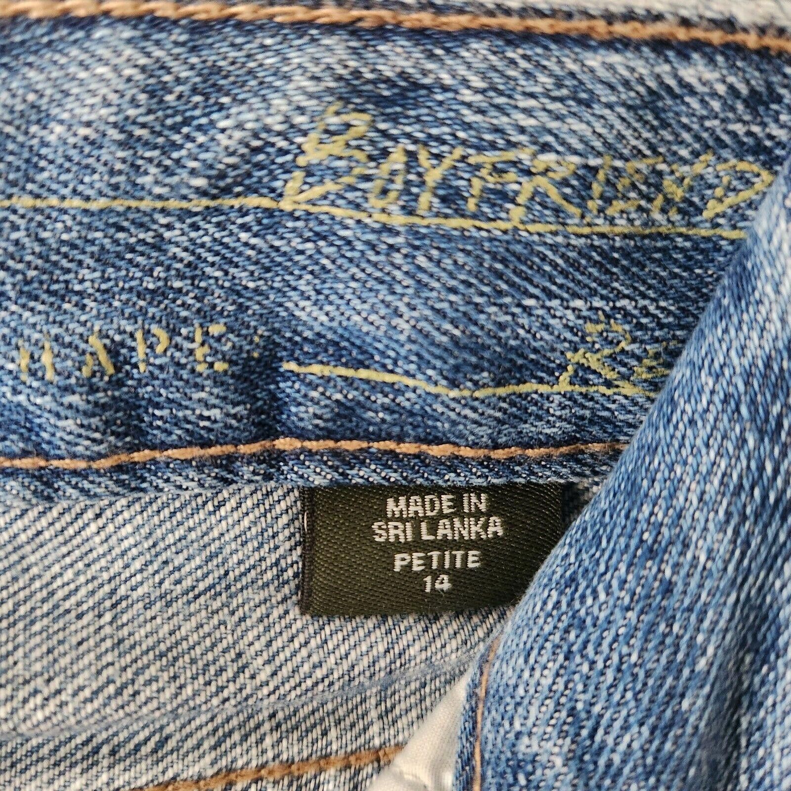 Eddie Bauer NWOT Eddie Bauer Boyfriend Jeans Petite Size 14 Size 36" / US 14 / IT 50 - 7 Thumbnail
