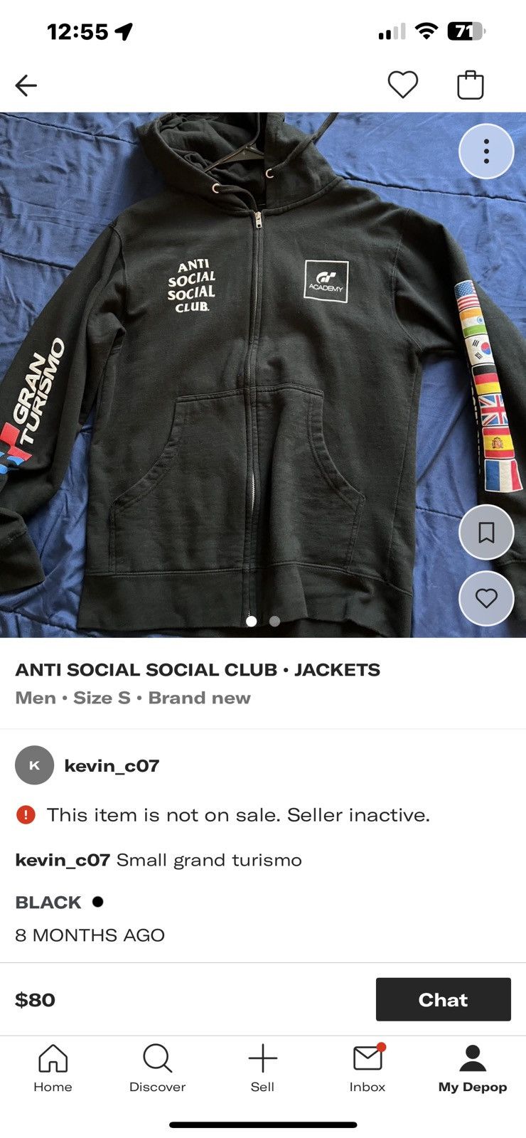 Anti Social Social Club Grand turismo x ASSC Size US M / EU 48-50 / 2 - 1 Preview