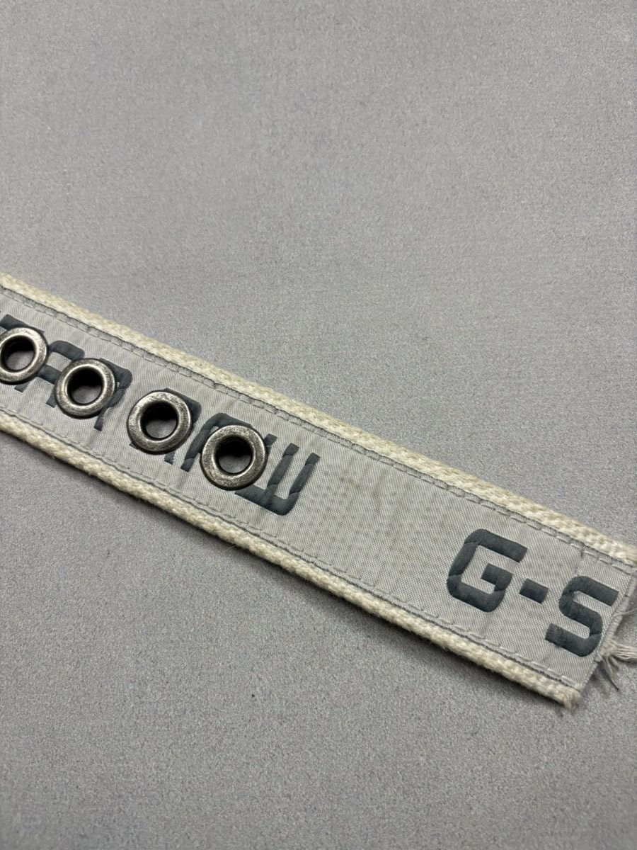 Japanese Brand Vintage Belt Y2K G-star Raw Japanese Style Punk Streetwear Size ONE SIZE - 9 Thumbnail